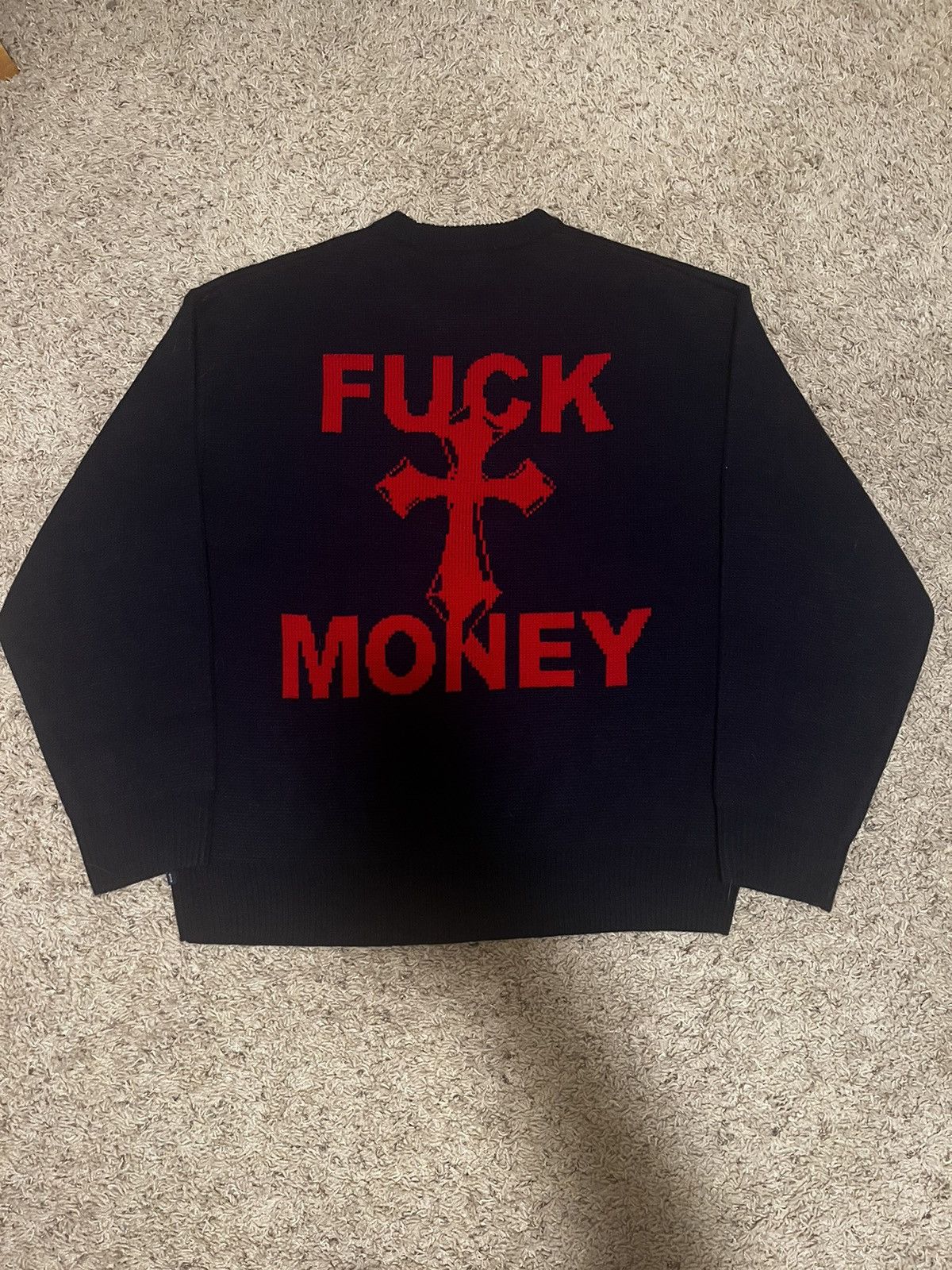 Supreme Fuck Sweater | Grailed
