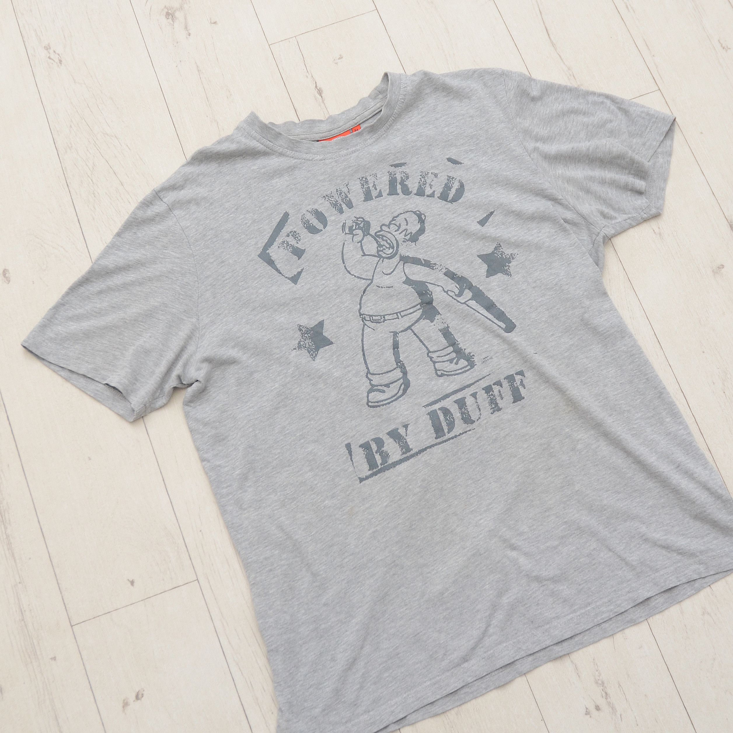 The Simpsons THE SIMPSONS HOMER Comic Herren T-Shirt POWERED BY DUFF Size US M / EU 48-50 / 2 - 2 Thumbnail