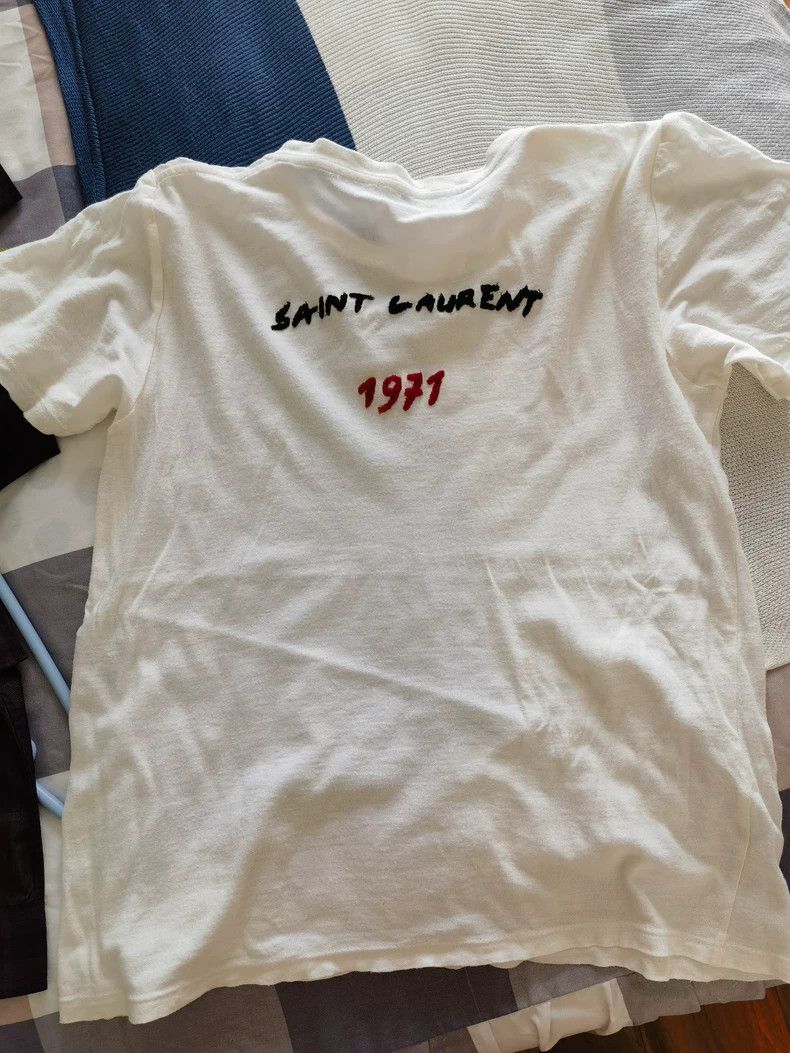 Saint Laurent Paris Saint laurent paris short sleeves 2506-Nextarrow Size US S / EU 44-46 / 1 - 1 Thumbnail