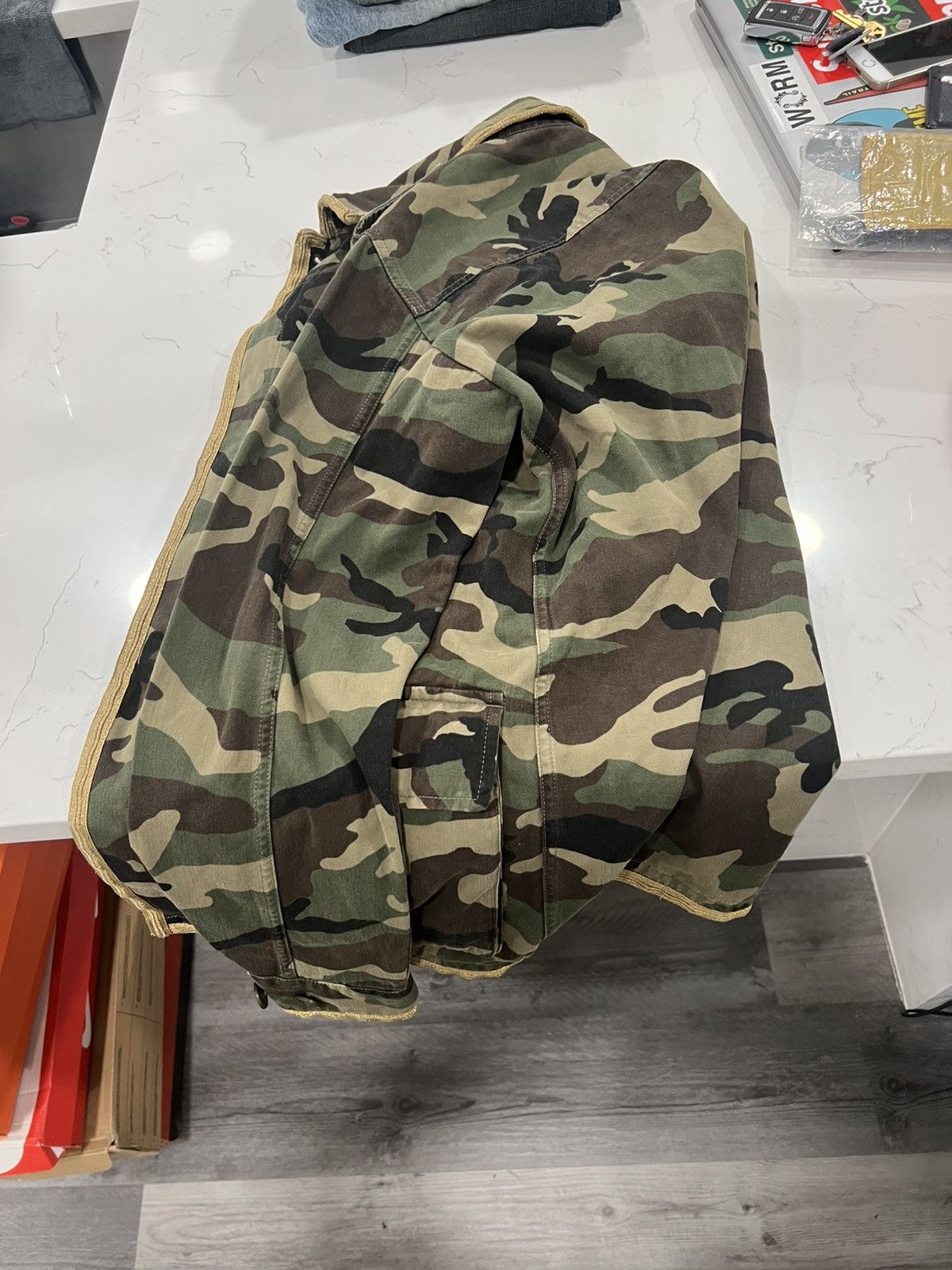 Saint Laurent Paris Saint Laurent camo jacket Size US M / EU 48-50 / 2 - 3 Thumbnail