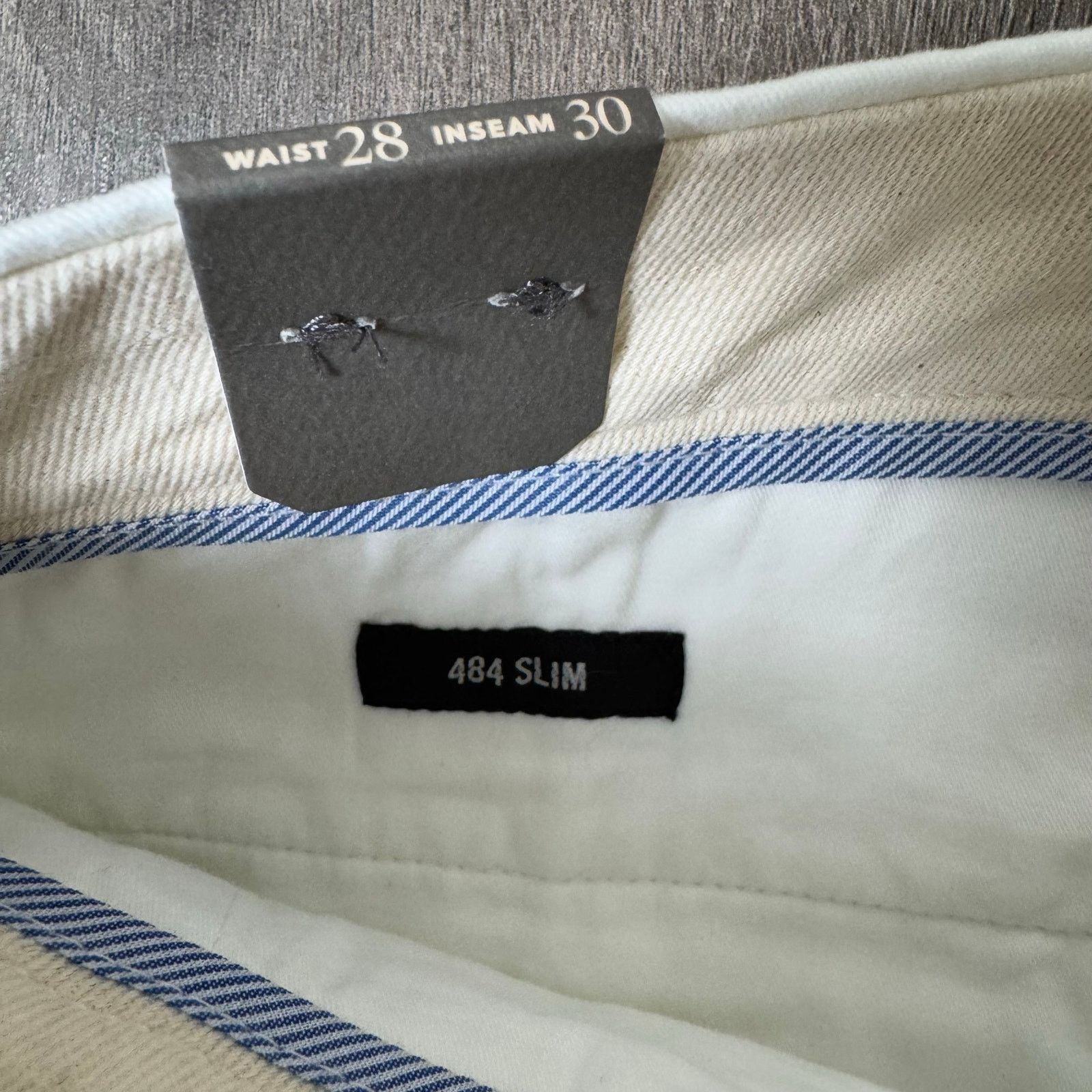 J.Crew J Crew 484 Slim Fit Stretch Chino Casual Pants US Mens 28X30 Size US 28 / EU 44 - 4 Thumbnail