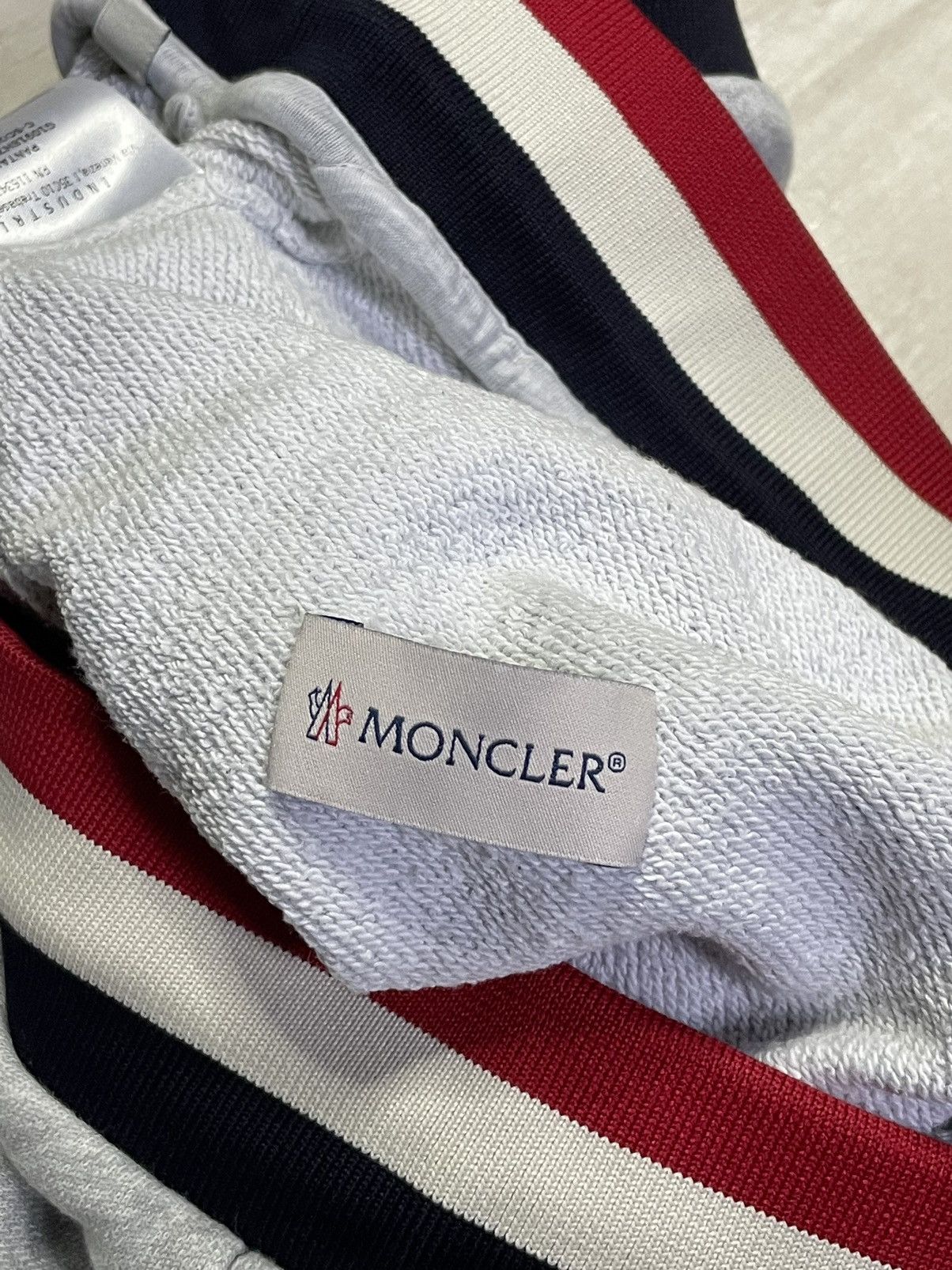 Moncler Moncler Tricolour Grey Joggers Size US 36 / EU 52 - 9 Thumbnail