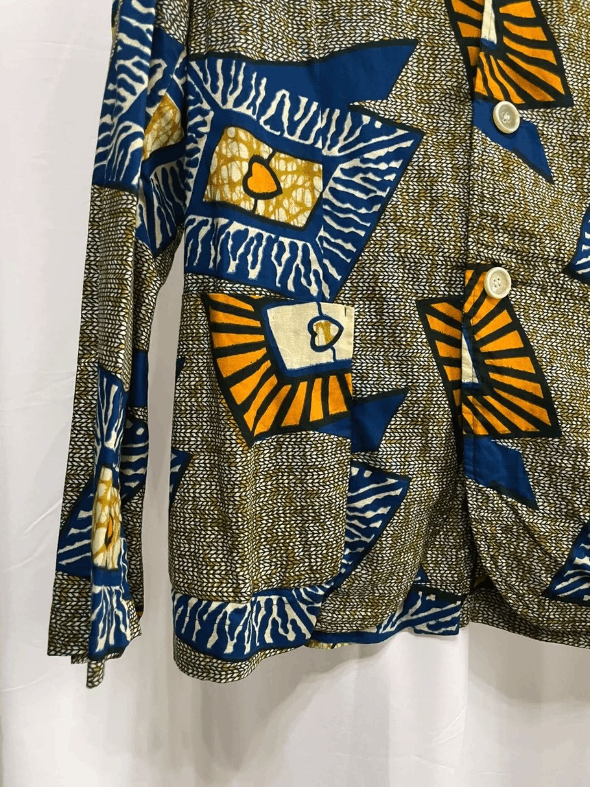 Comme des Garcons SHIRT Comme Des Garcons Shirt Pattern Jacket Size US S / EU 44-46 / 1 - 4 Thumbnail