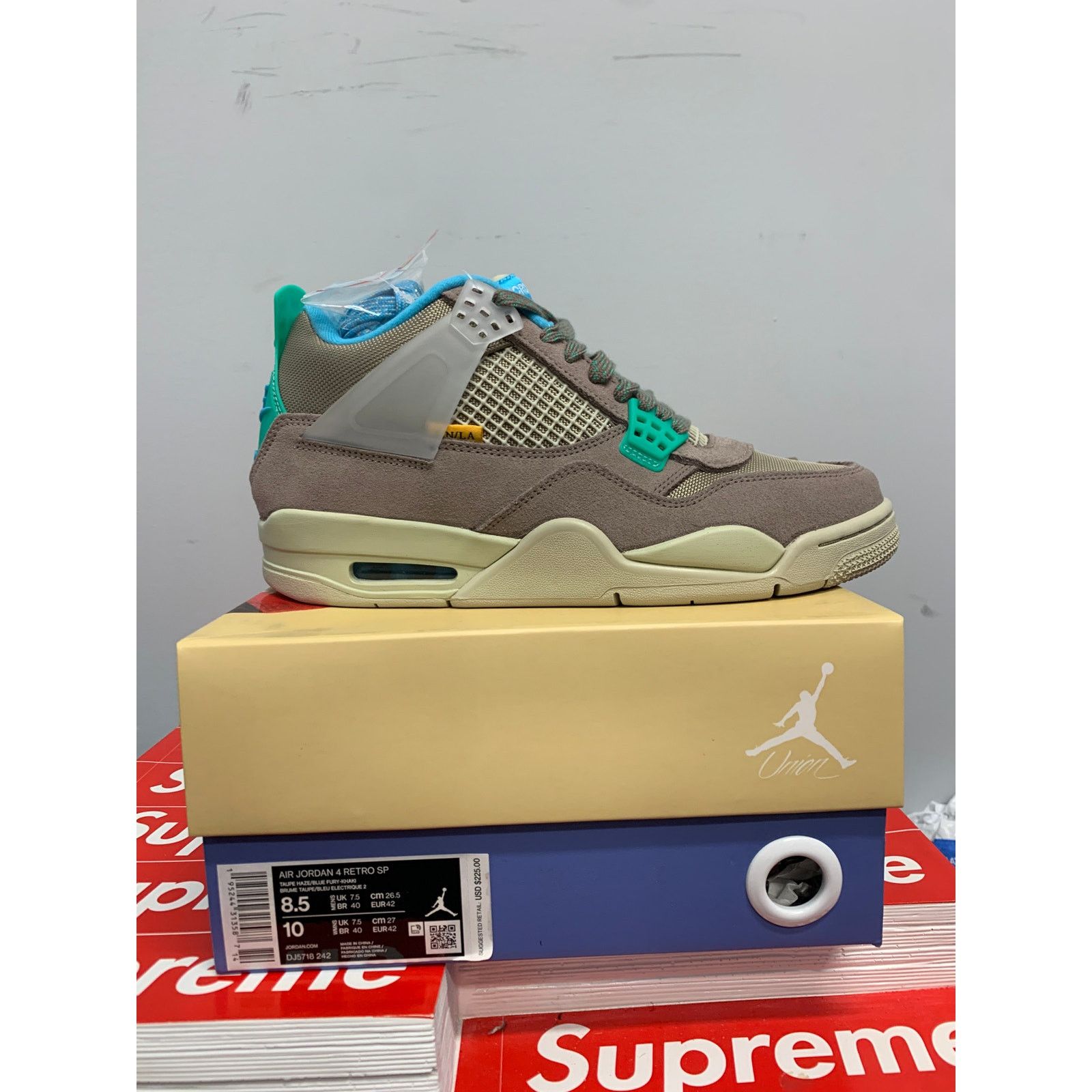 Nike Nike Air Jordan 4 Retro SP 30th Union Taupe Haze Size 8.5 Size US 8.5 / EU 41-42 - 1 Thumbnail