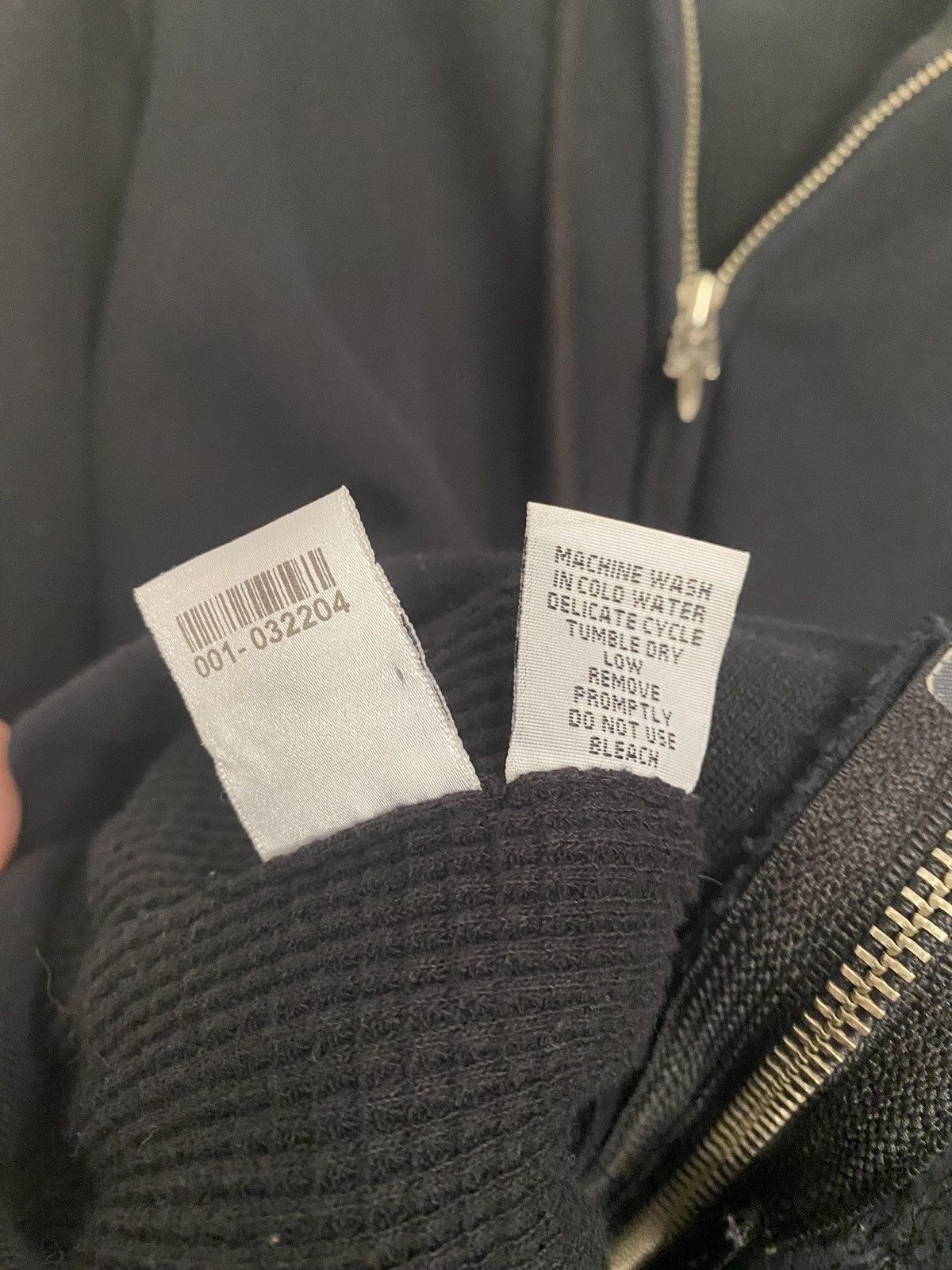 Chrome Hearts Flawless Chrome Hearts Vintage Thermal Scroll Zip Hoodie Size US S / EU 44-46 / 1 - 6 Thumbnail