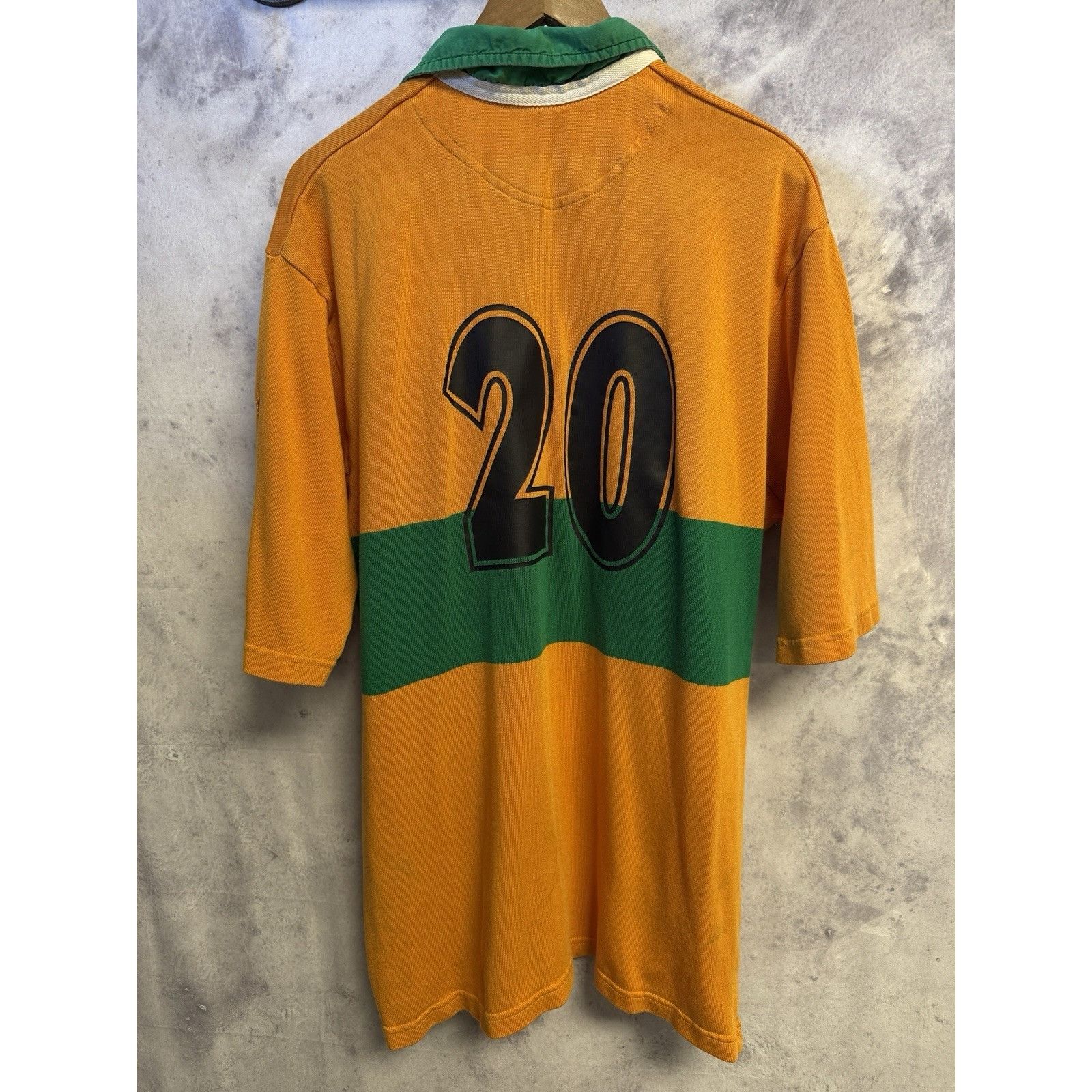 Vintage Vintage Marauders Rugby Jersey Shirt Mens Large 23x31 Orange Size US L / EU 52-54 / 3 - 2 Thumbnail