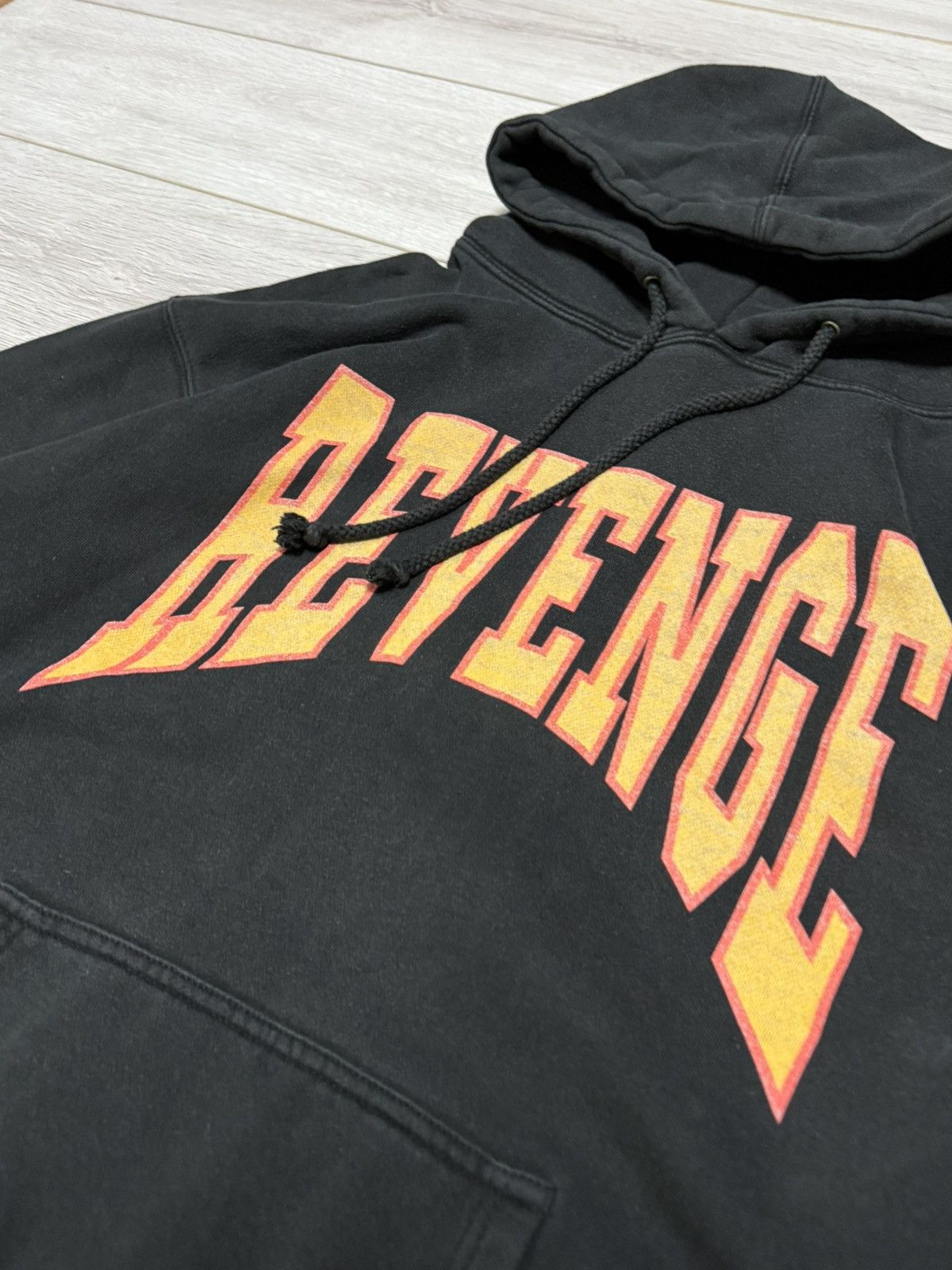 Revenge Revenge independent distressed summer sixteen hoodie faded Size US L / EU 52-54 / 3 - 4 Thumbnail