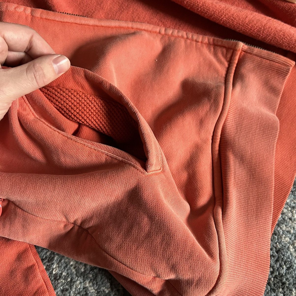 Effulgence PEACH SPLOOSH SUN FADED RiRi FULL ZiP WAFFLE LiNED HOODiE Size US L / EU 52-54 / 3 - 9 Thumbnail