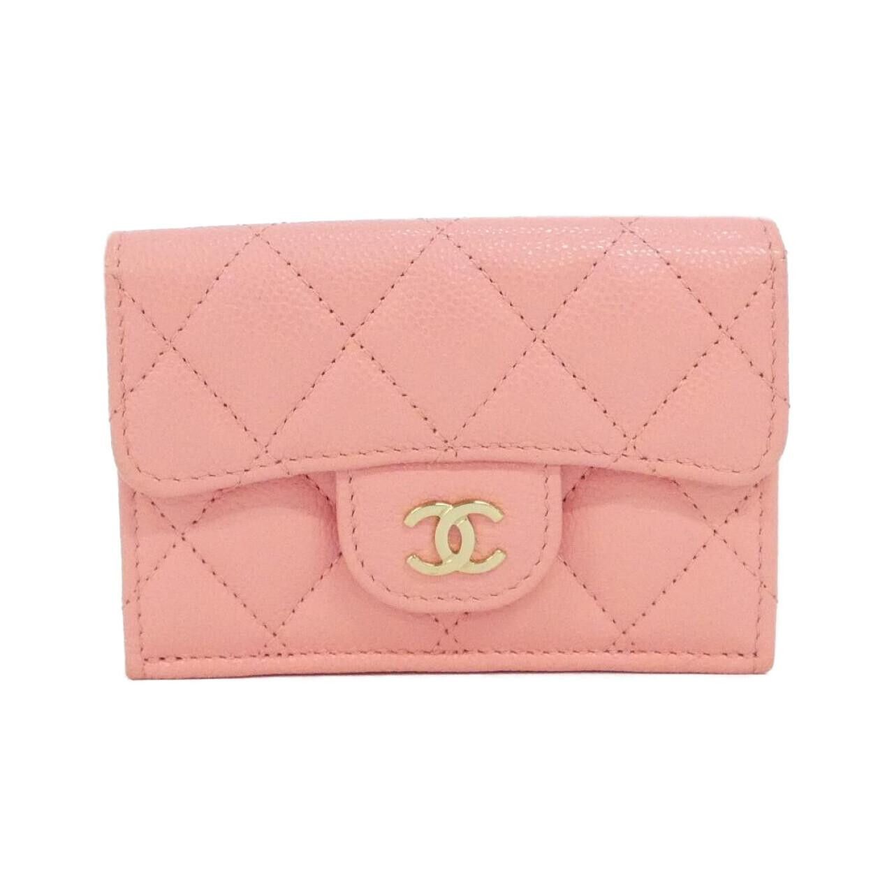 Chanel Chanel Chanel Timeless Classic Caviar Skin Wallet Leather Short Wallet AP0230 DUTY FREE for USA Size ONE SIZE - 1 Thumbnail