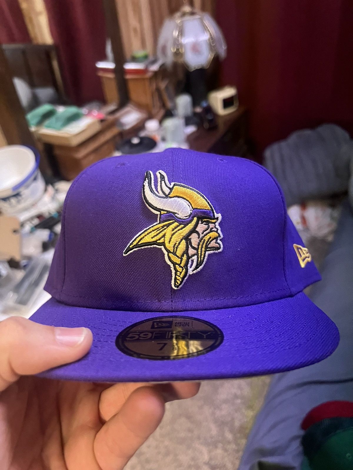 MLB × NFL × New Era New Era fitted hat lot of 5- 7 3/8 and 7 1/4 Size ONE SIZE - 5 Thumbnail