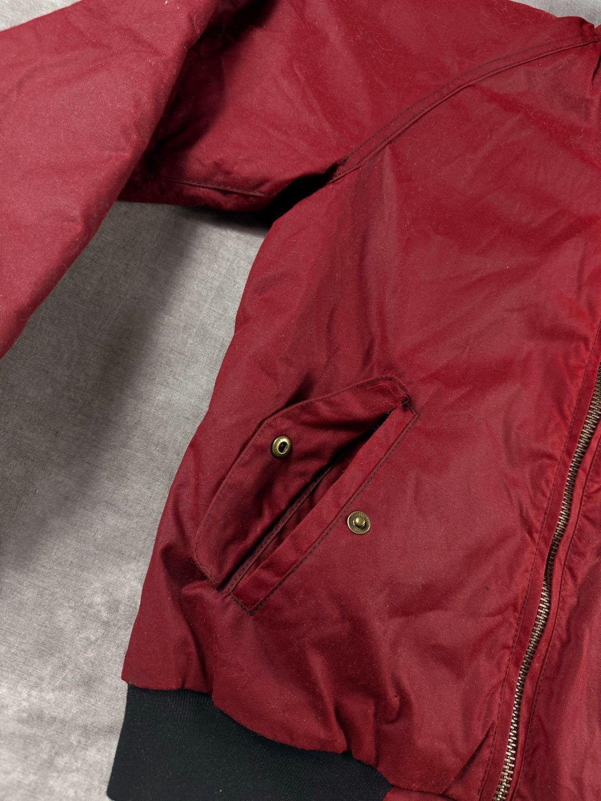 Barbour Barbour International Wax Jacket Burgundy Red Size M MWX Size US M / EU 48-50 / 2 - 7 Thumbnail