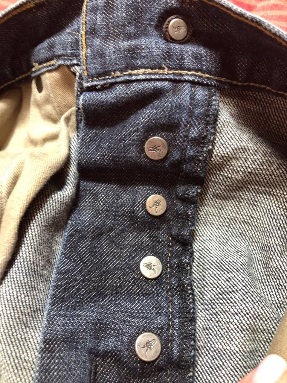 Allsaints Dirty Painted Distressed Thrashed Faded Baggy Jeans Y2K Size US 32 / EU 48 - 13 Thumbnail