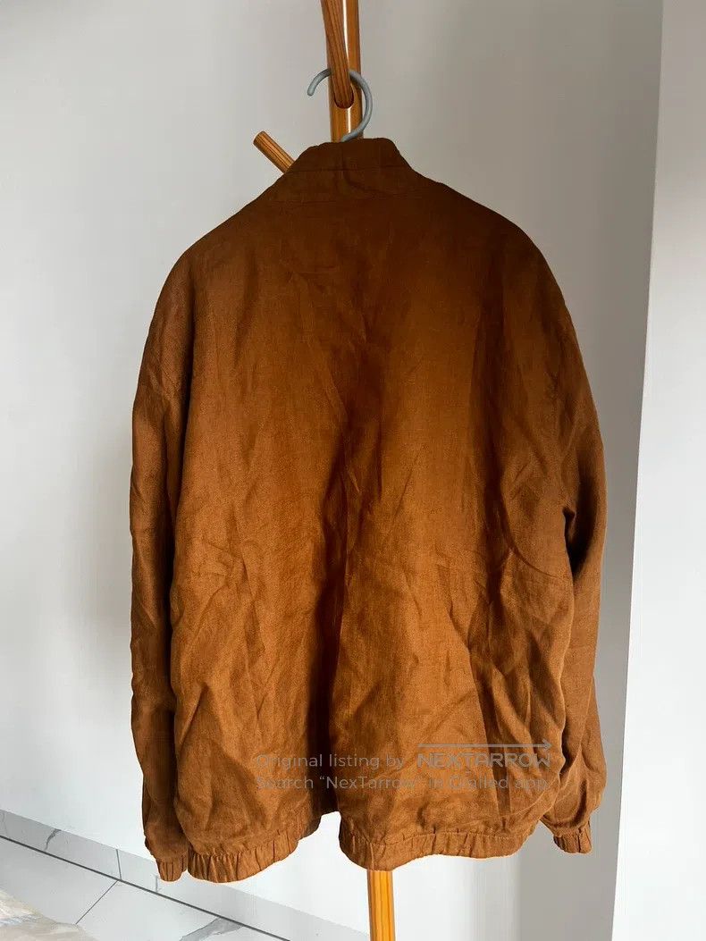 Loro Piana Loro Piana size 3XL Brown Melange Linen Winmate Bomber Size US XXL / EU 58 / 5 - 8 Thumbnail