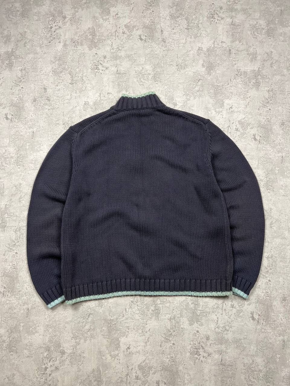 Vintage Yves Saint Laurent Knit Zip Sweater