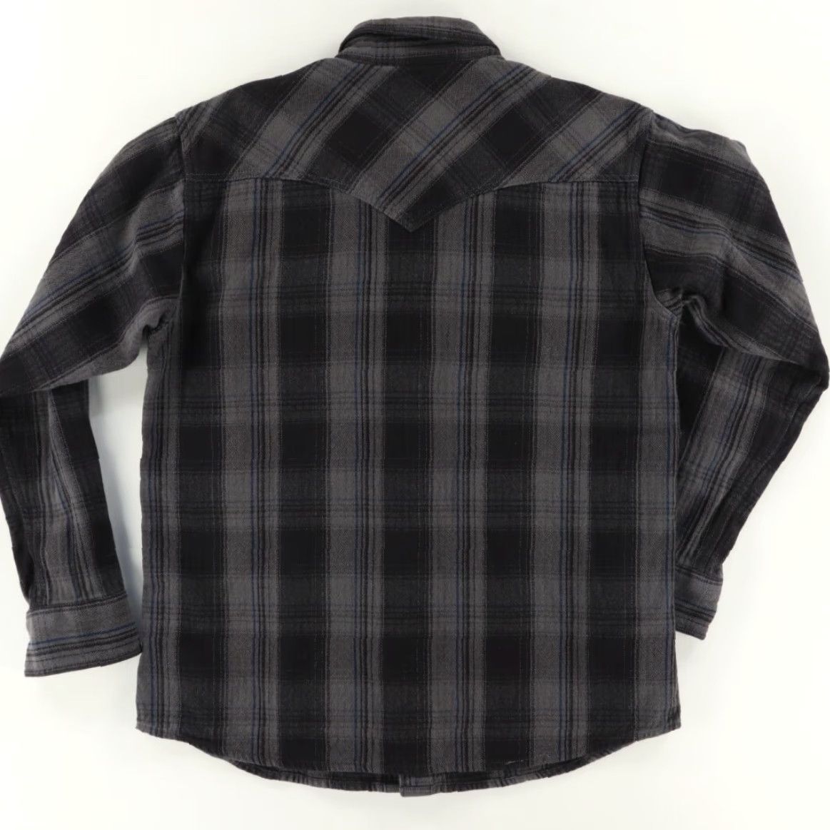 Ariat Ariat Shirt Plaid Long Sleeve Black Men L Flannel Pearl Snap Cotton Size US L / EU 52-54 / 3 - 4 Thumbnail