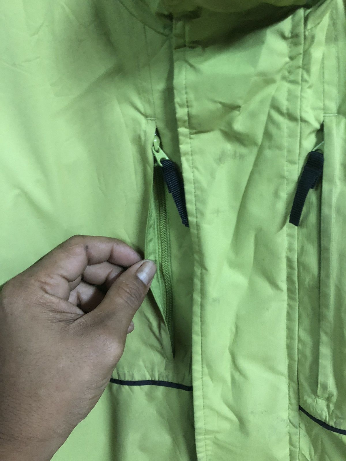 Vintage Y2K Nike Windbreaker Hoodie Clima-Fit