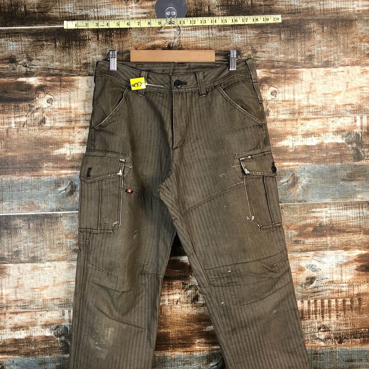 Japanese Brand DL Burtle Brown Cargo Multipocket Pants #C620 Size US 26 / EU 42 - 2 Thumbnail