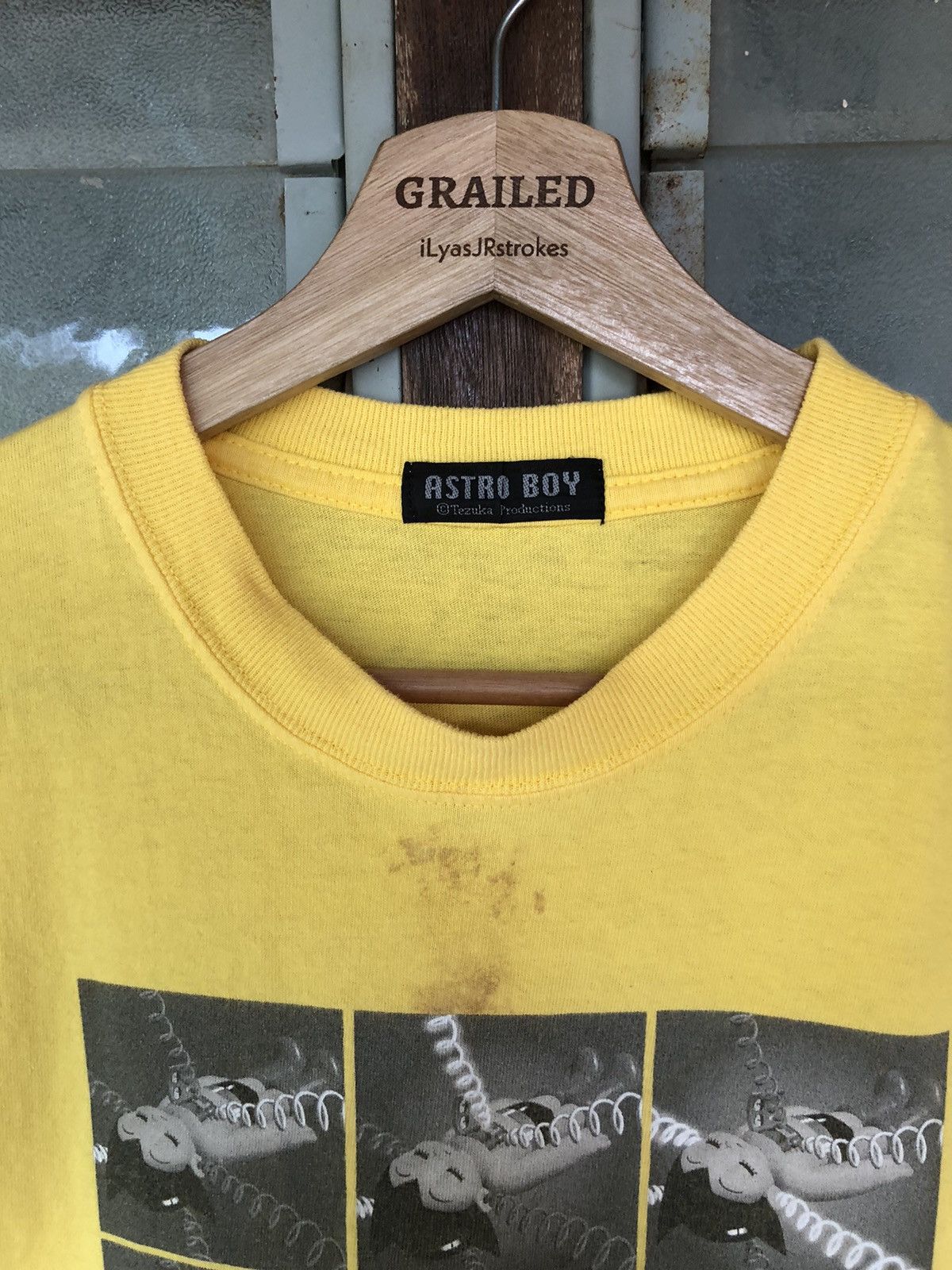 Anime Vintage Astro Boy in 2003 Yellow Shirt Tee Size US L / EU 52-54 / 3 - 3 Thumbnail