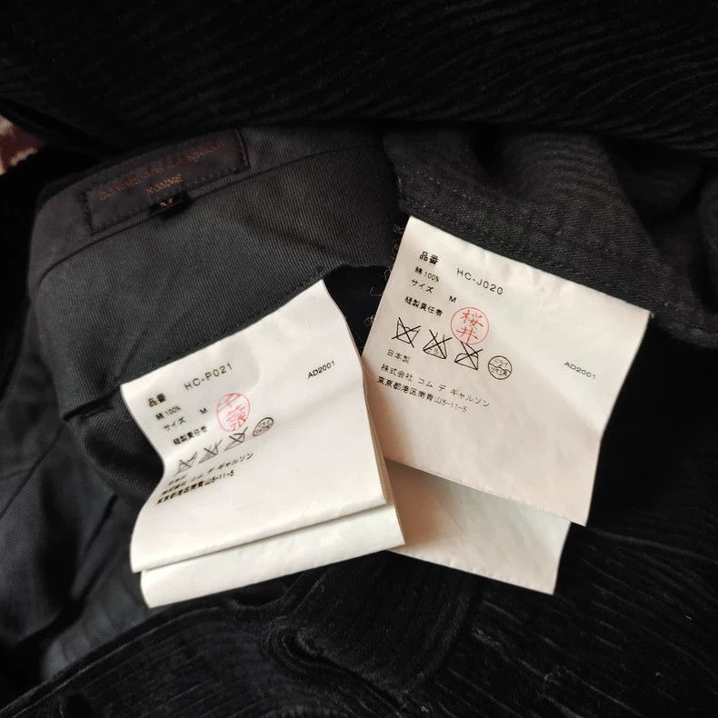 Comme des Garcons comme des garcons homme cdg corduroy jacket set 2505-Nextar Size US M / EU 48-50 / 2 - 5 Thumbnail