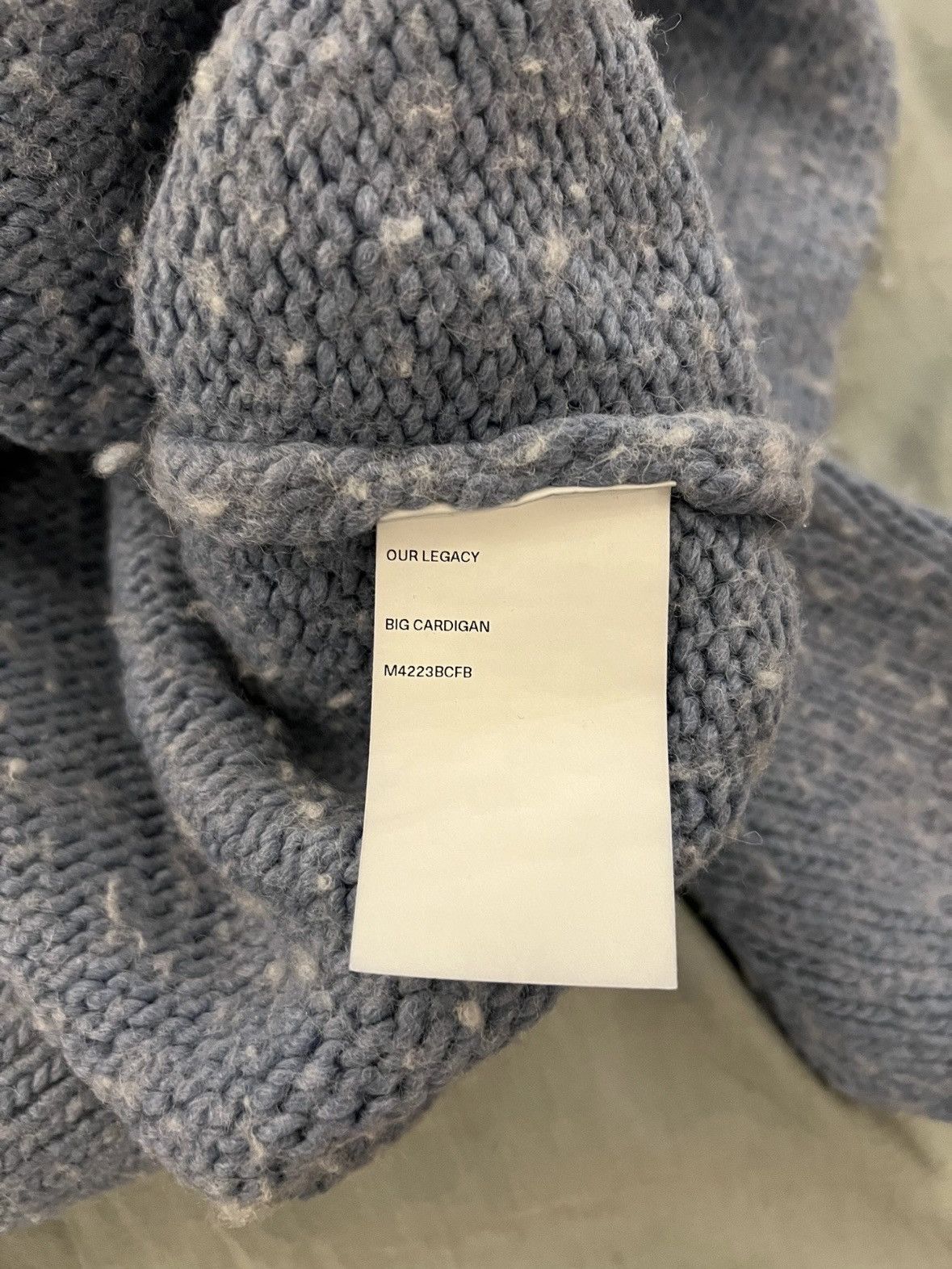 Our Legacy Our legacy fw22 knit cardigan Size US M / EU 48-50 / 2 - 5 Thumbnail