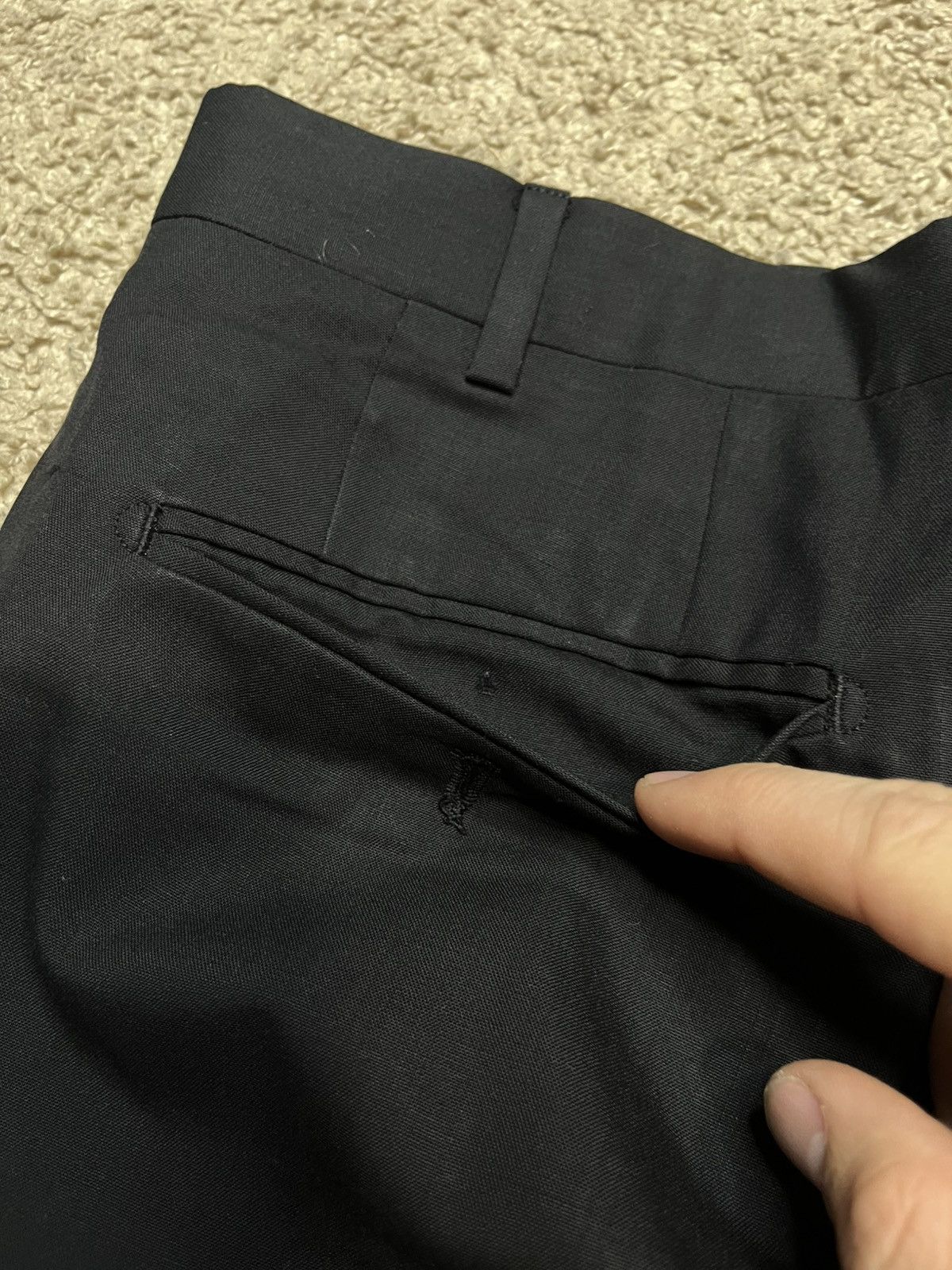 Lanvin Lanvin Wool Dress Suit Pants Trousers Size US 34 / EU 50 - 12 Thumbnail