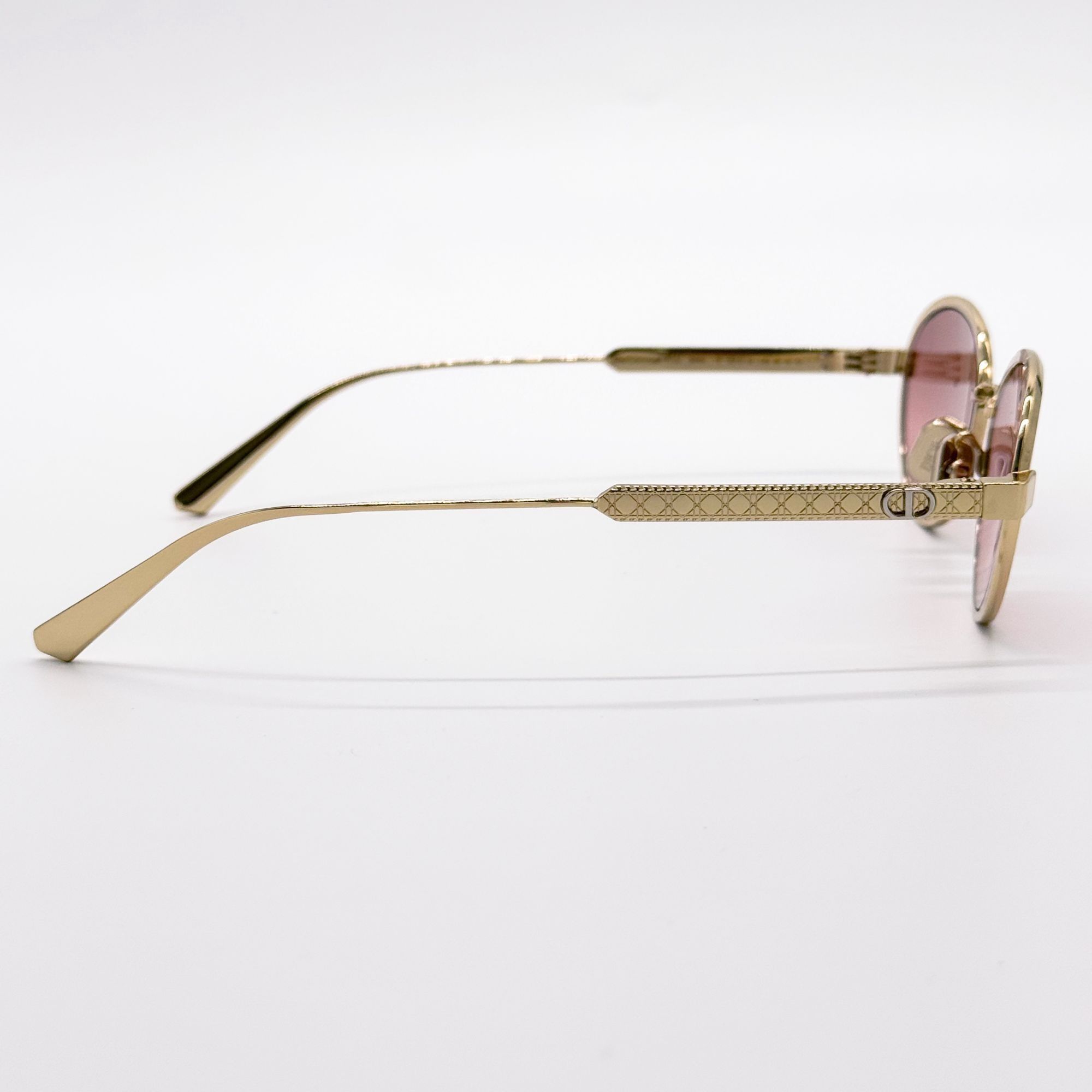 Dior NEW DIOR DIORCANNAGE R1U B0R6 SUNGLASSES WOMEN GOLD EYEWEAR Size ONE SIZE - 6 Thumbnail