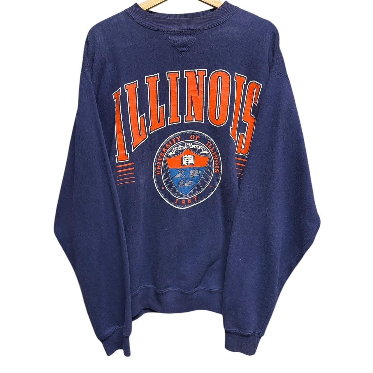 Vintage Vintage Illinois sweater size: L Size US L / EU 52-54 / 3 - 1 Thumbnail