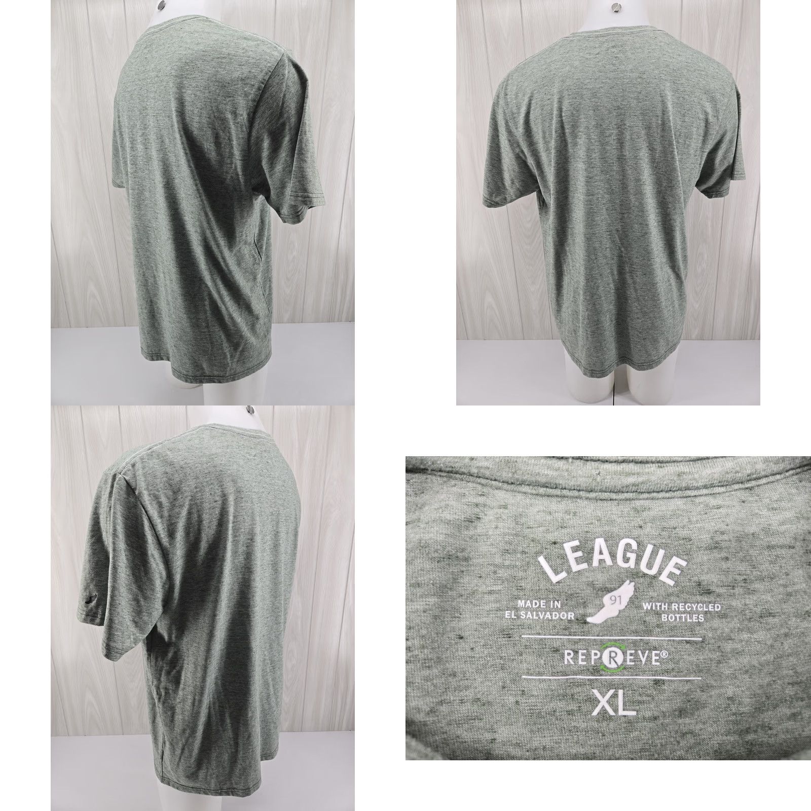 Vintage UAB Blazers T Shirt XL Green League 91 Mens Short Sleeve Size US XL / EU 56 / 4 - 8 Thumbnail