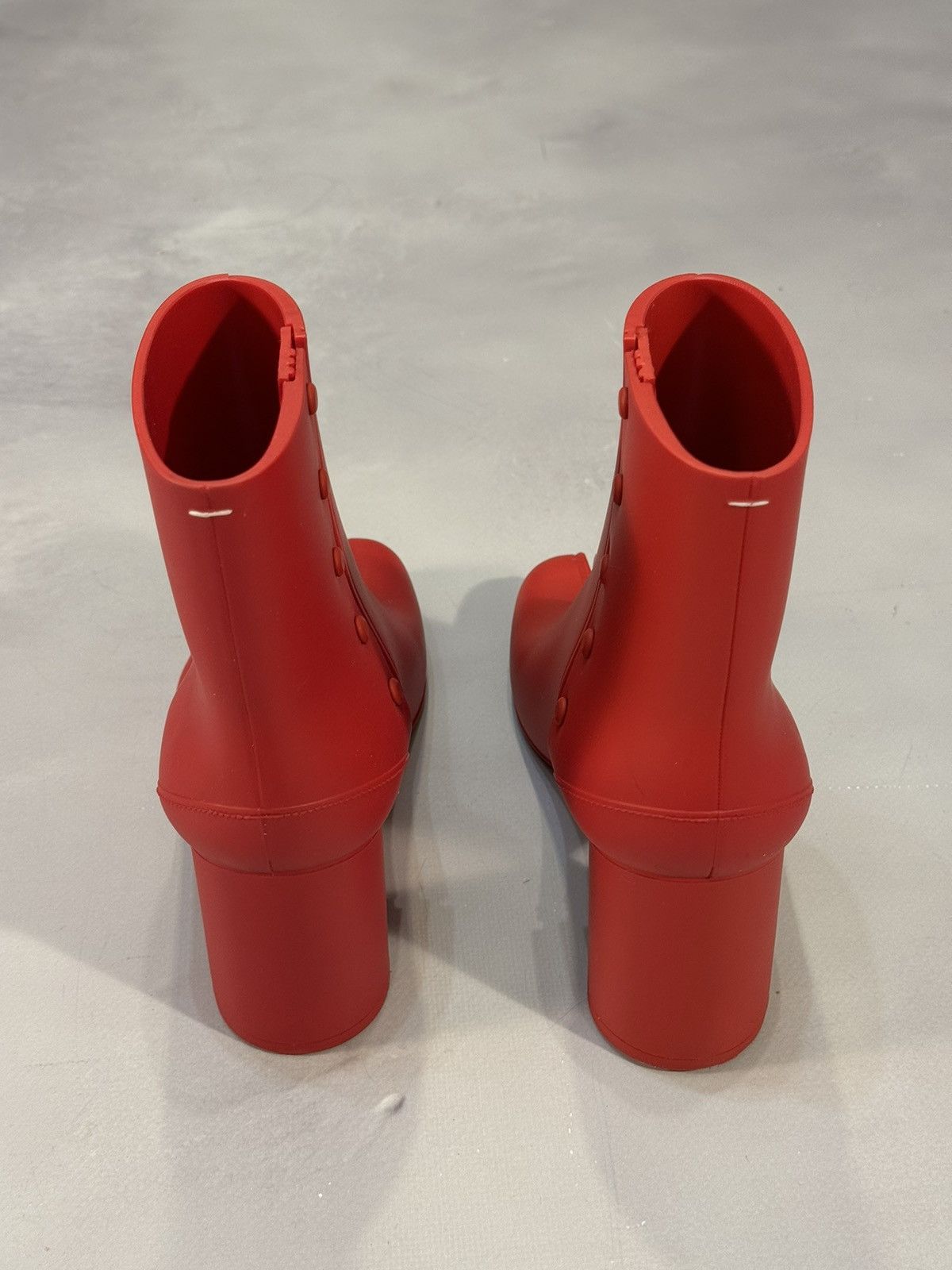 Maison Margiela Eu36 Maison Margiela Recycled Tabi Boots(Red) Size US 6 / IT 36 - 4 Thumbnail