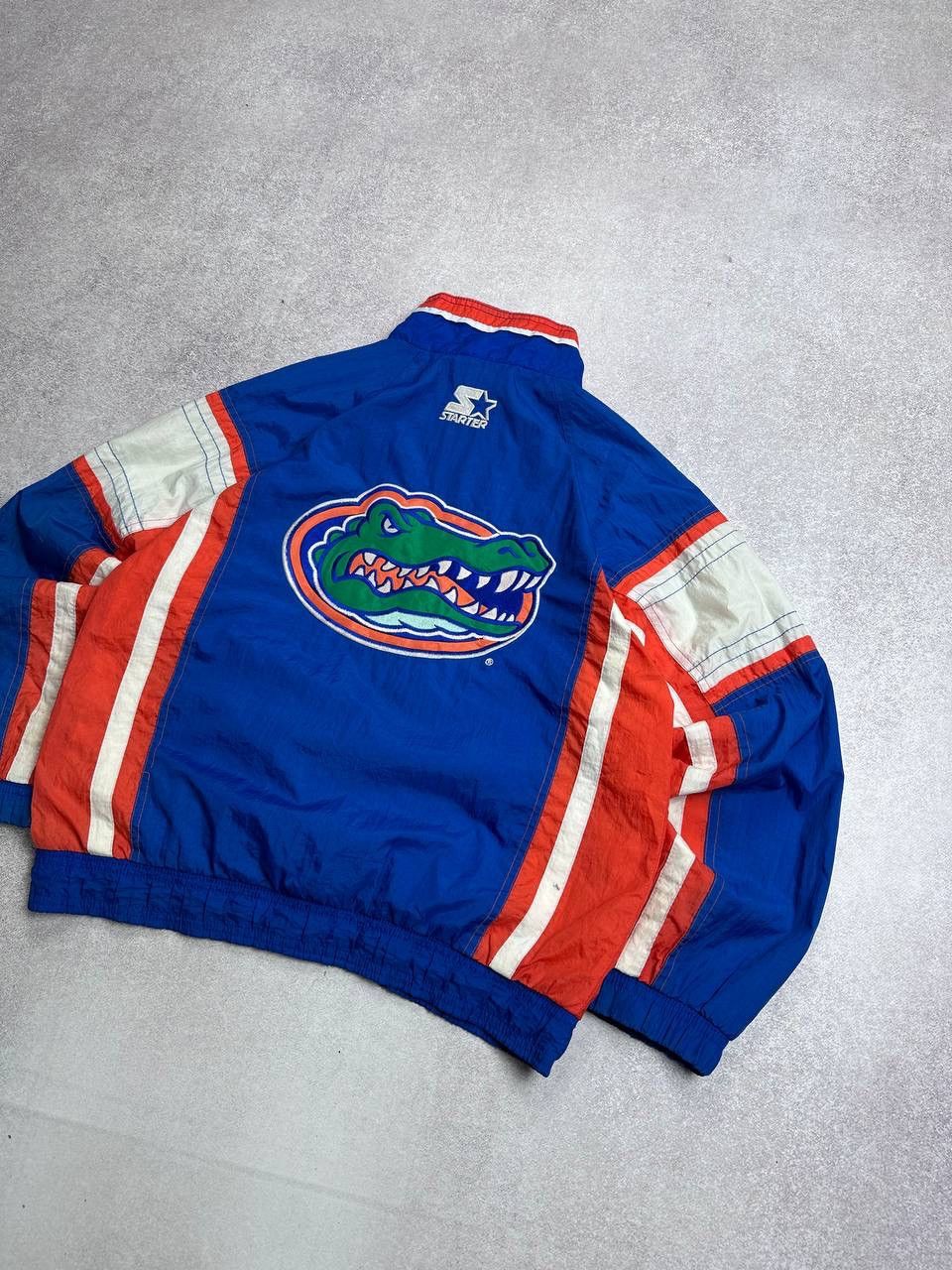 Starter Vintage 90s Starter Florida Gators Nylon Olympic Jacket M Size US M / EU 48-50 / 2 - 10 Thumbnail