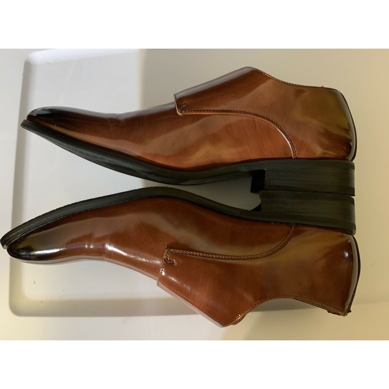 Majestic Majestic Collection Men’s Sz 7 1/2 Dress Shoes, Double Monk Size US 7.5 / EU 40-41 - 8 Thumbnail