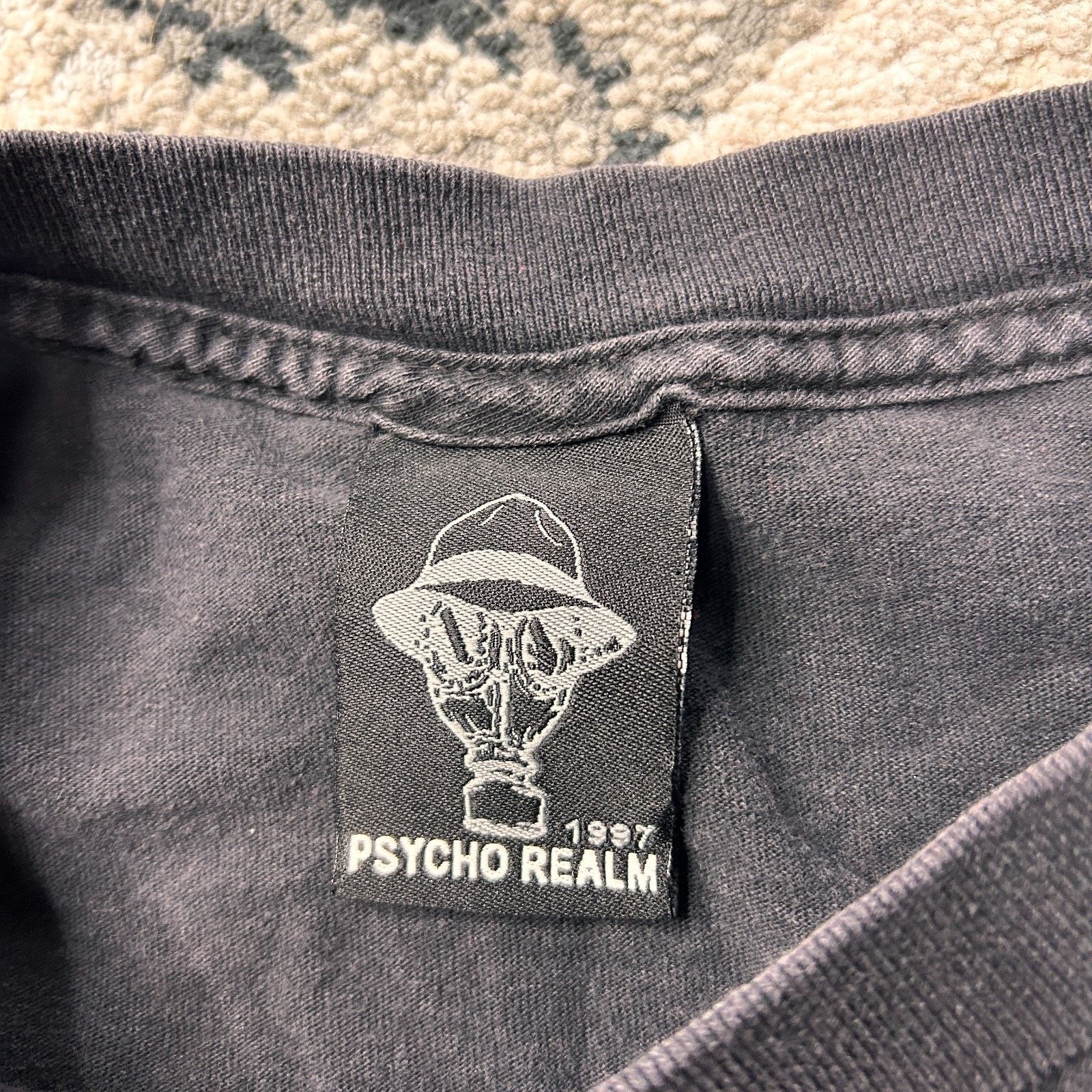 &Daughter Psycho Realm 1997 T-shirt Mens Black Cotton Sick Love Psycho Size US XL / EU 56 / 4 - 4 Thumbnail
