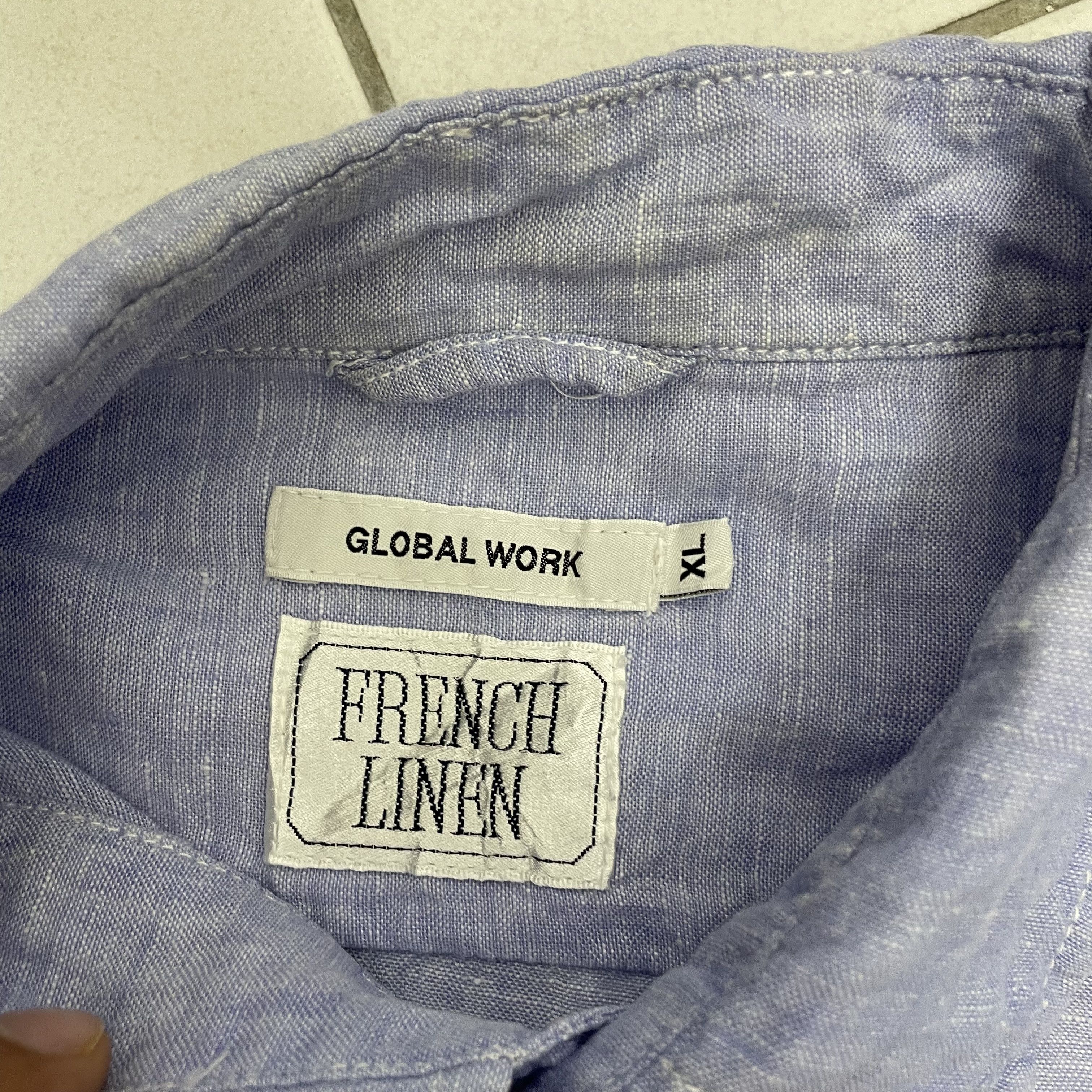 Global Work × Japanese Brand ⭐️SALE⭐️ [L] GLOBAL WORK JAPAN FRENCH LINEN Size US L / EU 52-54 / 3 - 4 Thumbnail