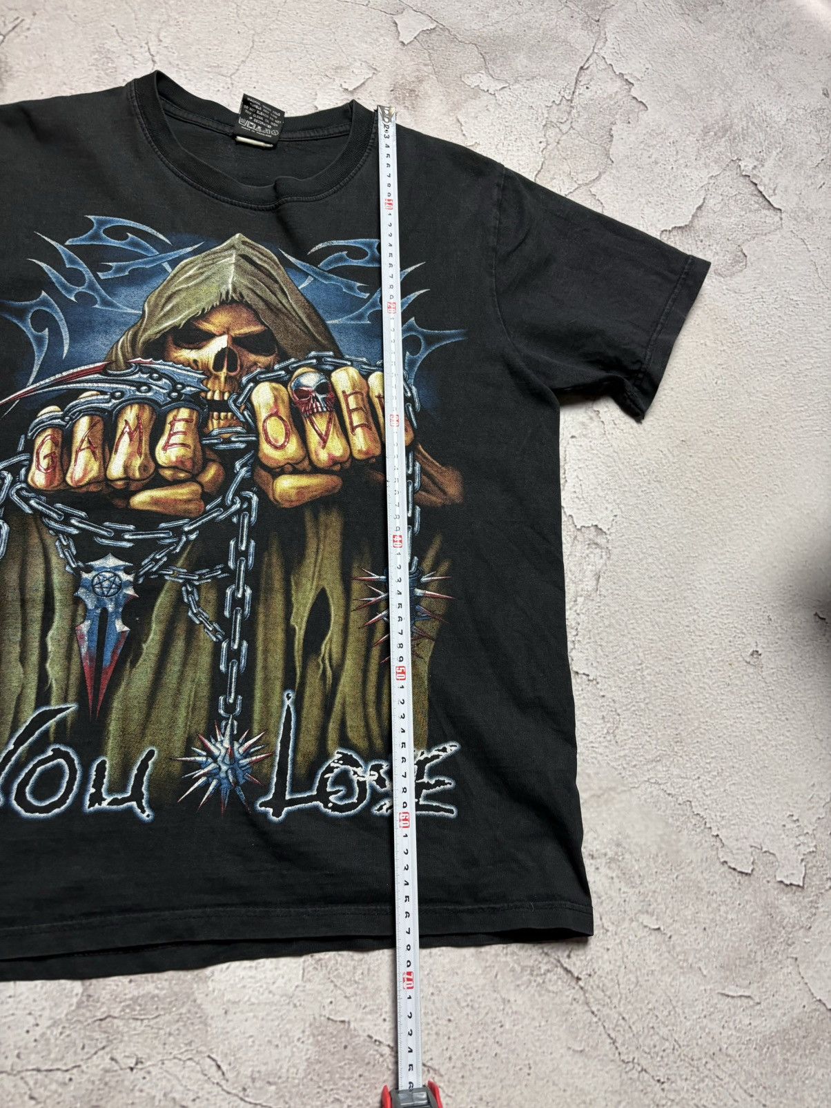Vintage Red Rock Graphic Skull T-Shirt Size M Very Good Condition Size US M / EU 48-50 / 2 - 3 Thumbnail