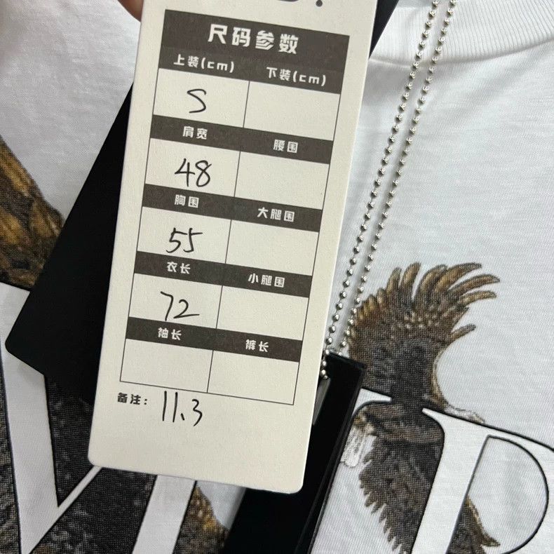 Amiri Amiri Eagle letter print T-shirt Size US S / EU 44-46 / 1 - 7 Thumbnail