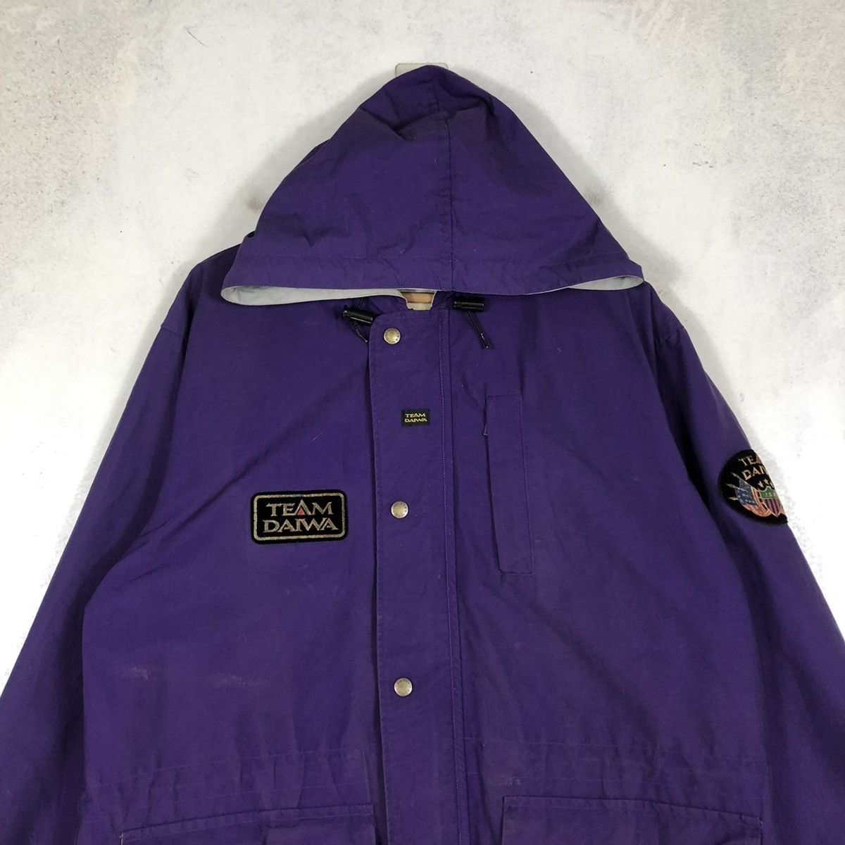 Japanese Brand 📌VINTAGE BIKER JACKET HUNTING MULTI POCKET TEAM DAIWA JAPAN Size US M / EU 48-50 / 2 - 5 Thumbnail
