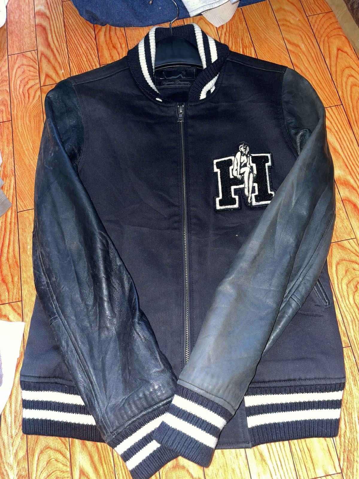 Hysteric Glamour Hysteric Glamour Varsity Stadium Leather Jacket Size US S / EU 44-46 / 1 - 6 Thumbnail