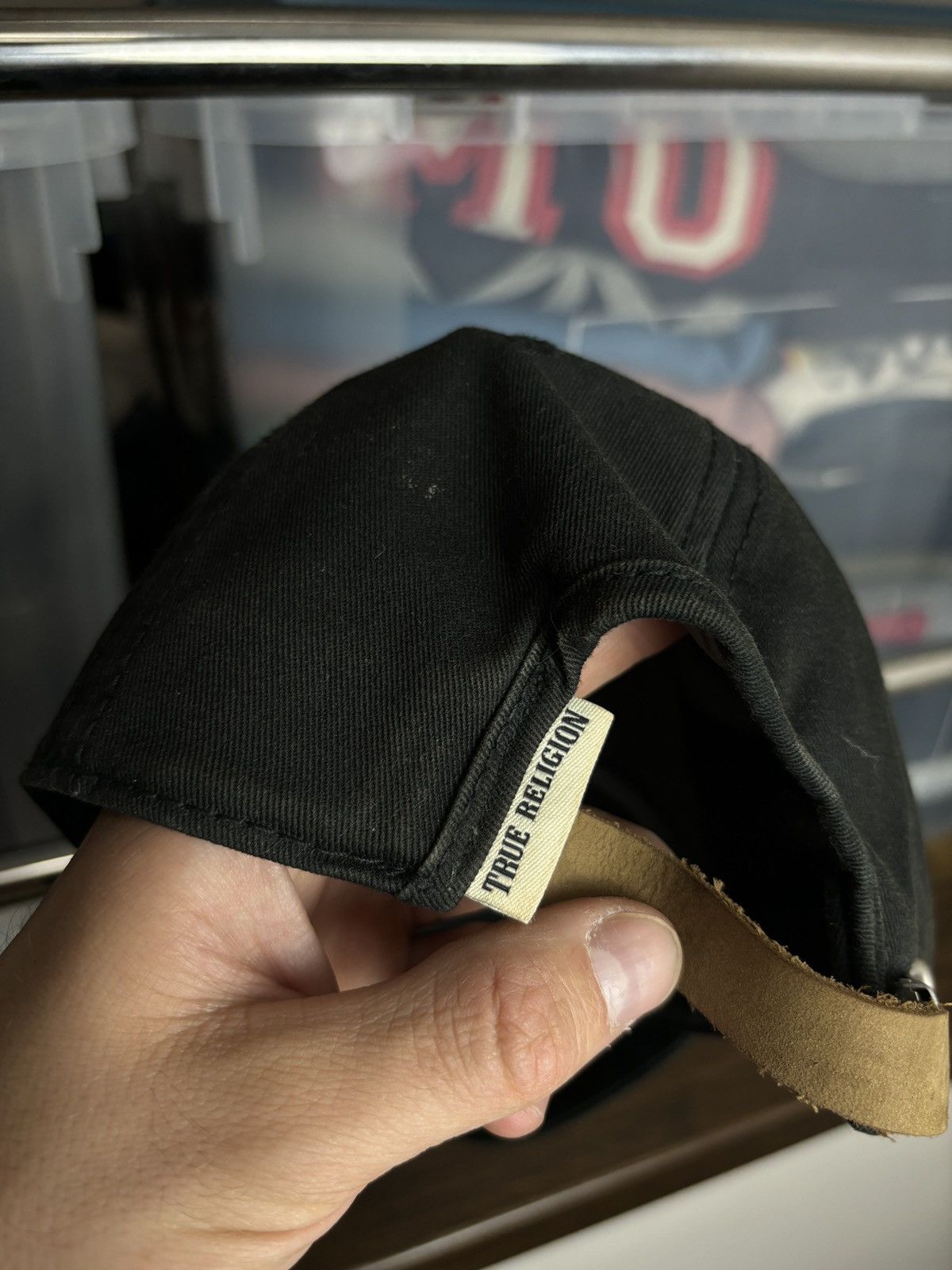 True Religion True Religion Vintage Y2K Avant Garde Big Logo Cap Size ONE SIZE - 6 Thumbnail
