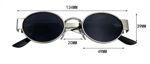 Electric Visual Vintage round frame sunglasses Size ONE SIZE - 4 Thumbnail