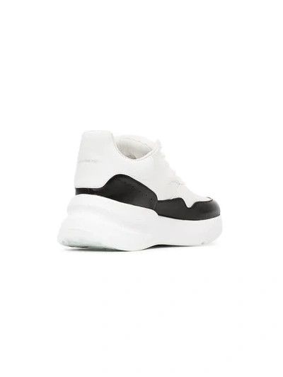 Alexander McQueen o1y0225 Low-Top Sneakers in Black & White Size US 6 / IT 36 - 4 Thumbnail