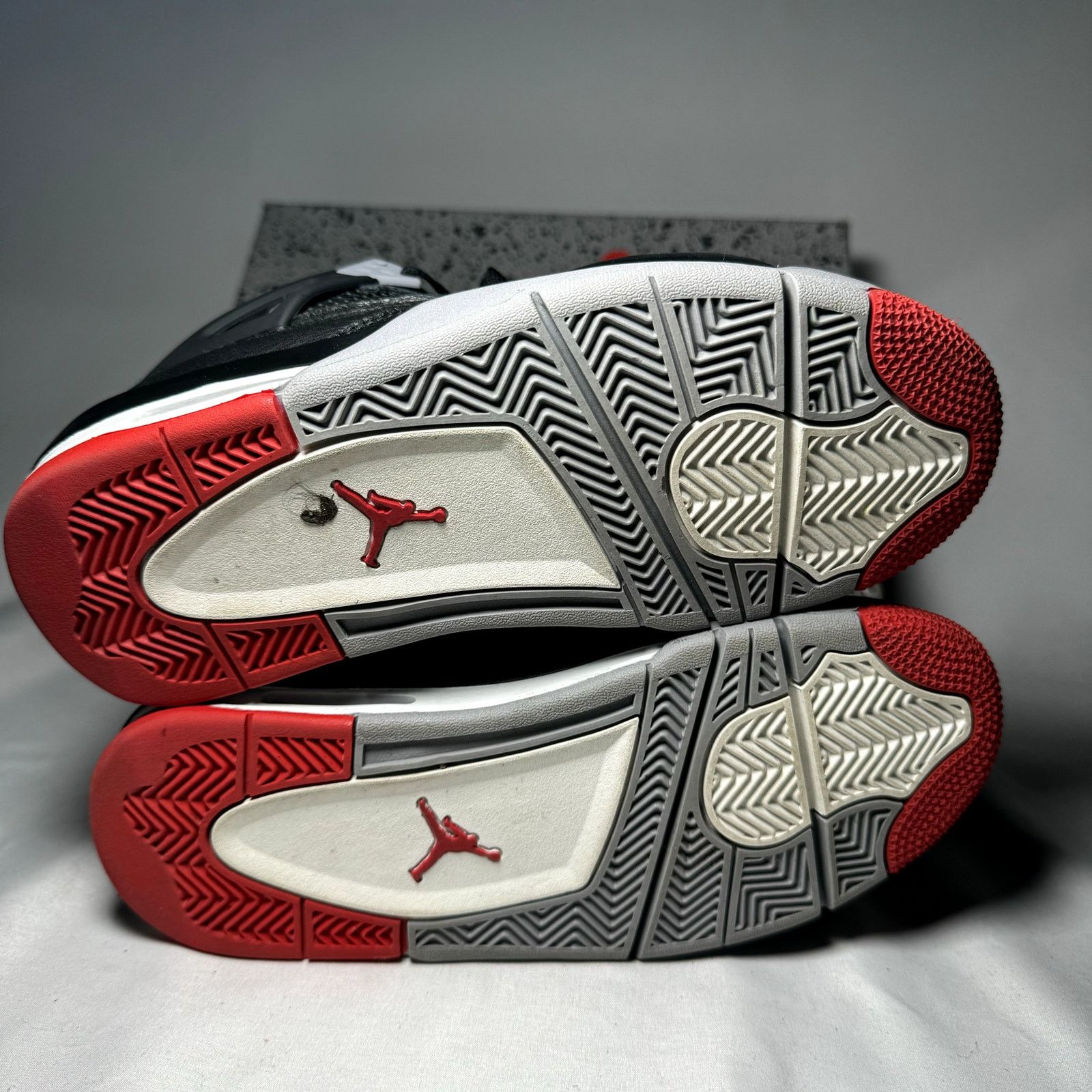 Jordan Brand × Nike Size 5.5 - Air Jordan 4 Retro GS Bred Reimagined Men's Shoes Size US 5.5 / EU 38 - 7 Thumbnail