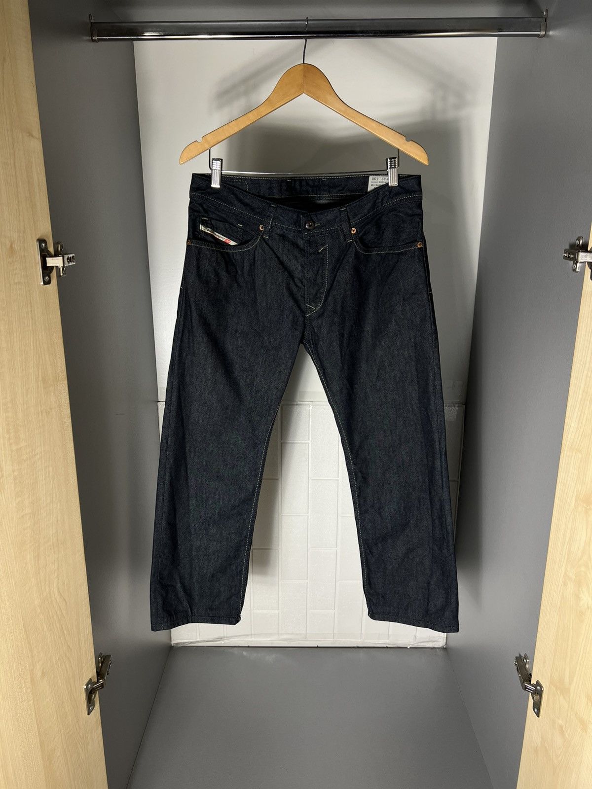 Diesel VINTAGE DIESEL INDUSTRY DENIM DIVISION JEANS CASUAL Y2K 90s Size US 32 / EU 48 - 1 Thumbnail