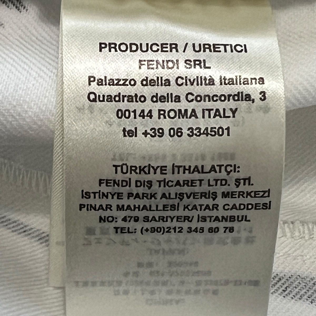 Fendi FENDI × Joshua Vides 2020 Trompe-l’œil White Denim Pants Size 26" / US 2 / IT 38 - 11 Thumbnail