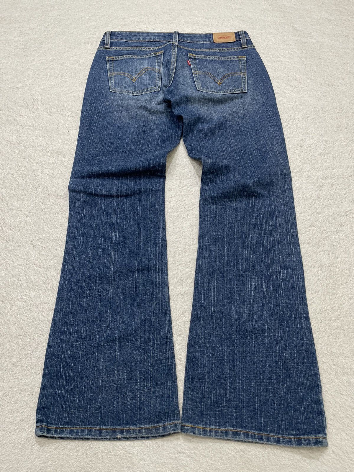 Levi's 2000s Levi’s Flare Denim Bootcut Jeans Washed Y2K Japan Size US 26 / EU 42 - 6 Thumbnail