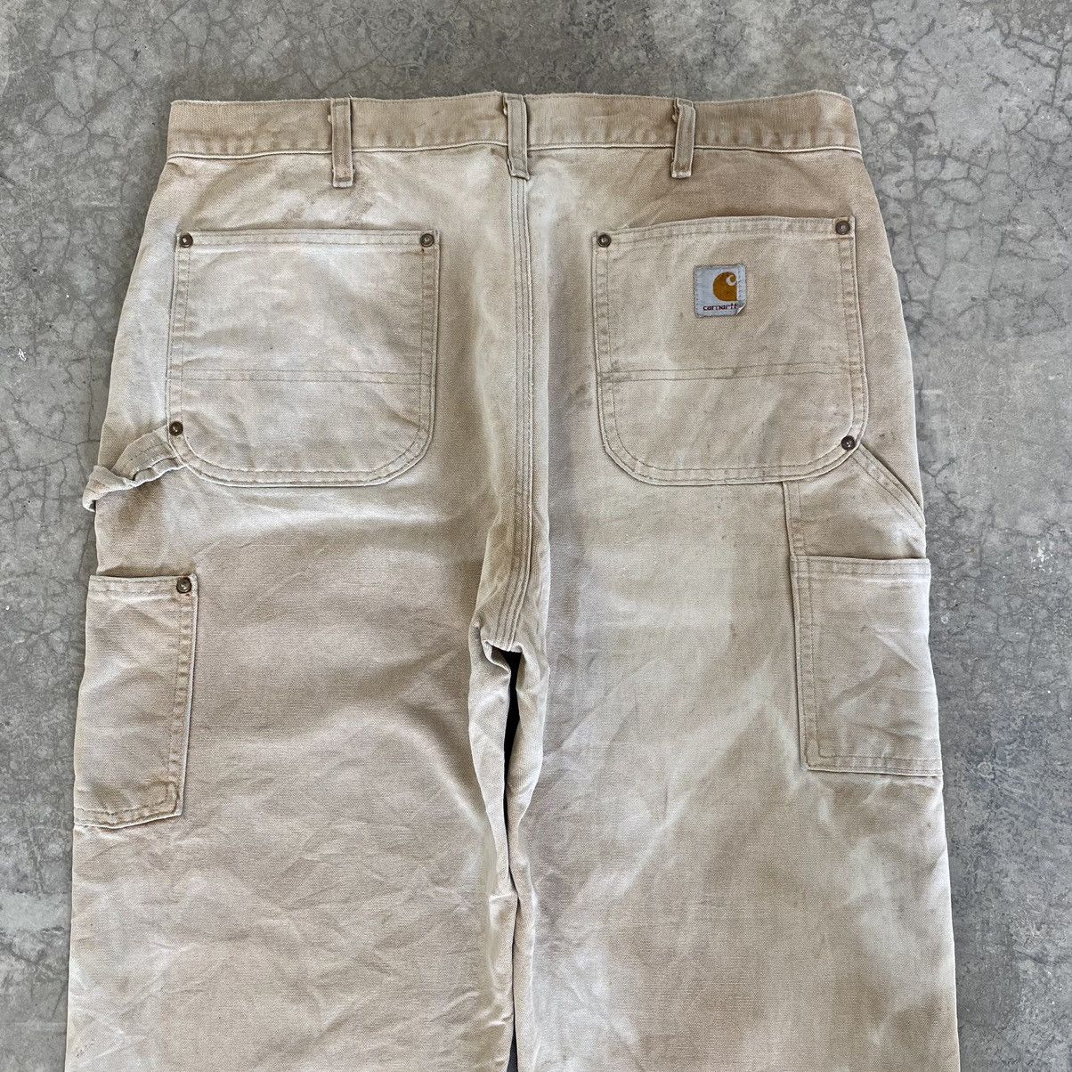 Carhartt VTG Carhartt Double Knee Faded Dirty Carpenter Pants Size US 36 / EU 52 - 19 Thumbnail