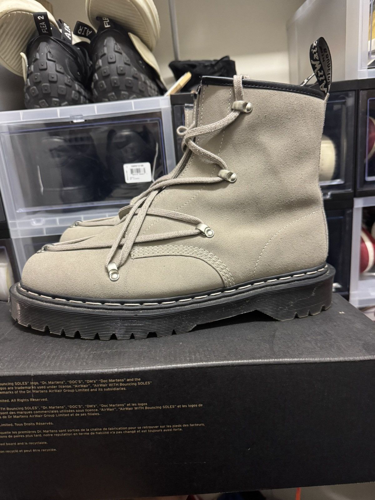 Dr. Martens × Rick Owens × Rick Owens Drkshdw Rick Owen x Dr. Martin Size US 13 / EU 46 - 3 Thumbnail