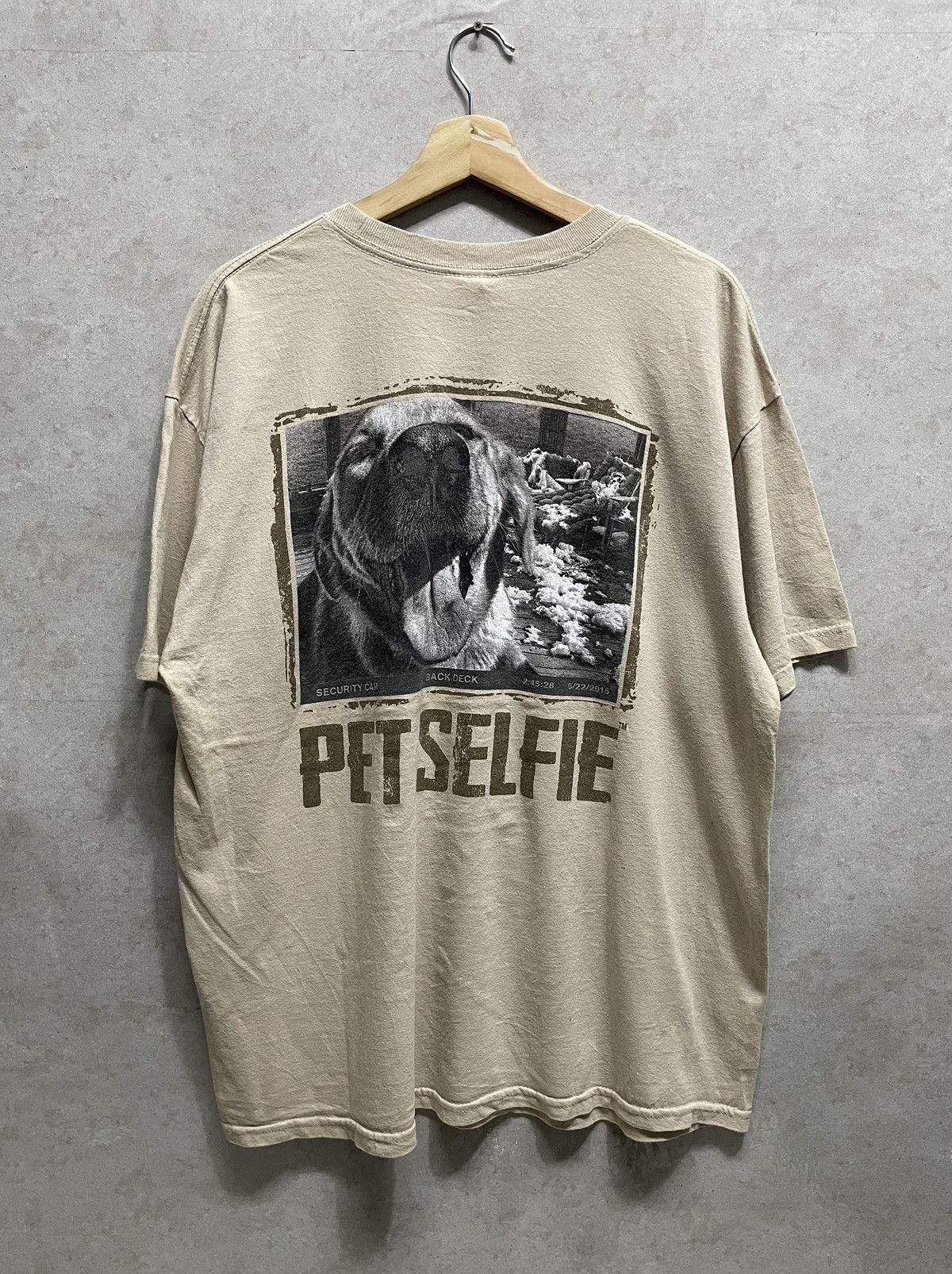 Vintage Vintage Y2K Pet Selfie Humor Tee Size US XL / EU 56 / 4 - 1 Thumbnail