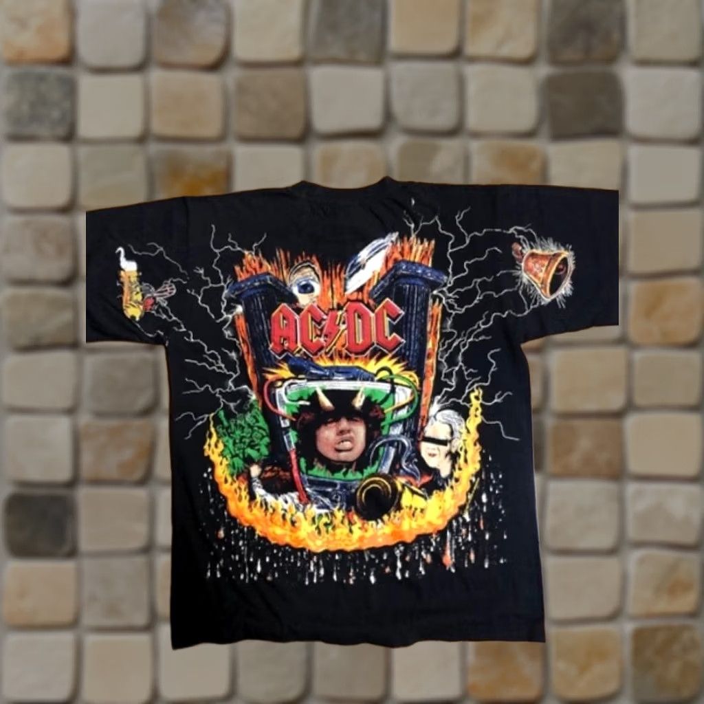 90s FUCT AC/DC ヴィンテージTシャツ FUCT × Streetwear × Vintage FUCT vintage ACDC | Grailed