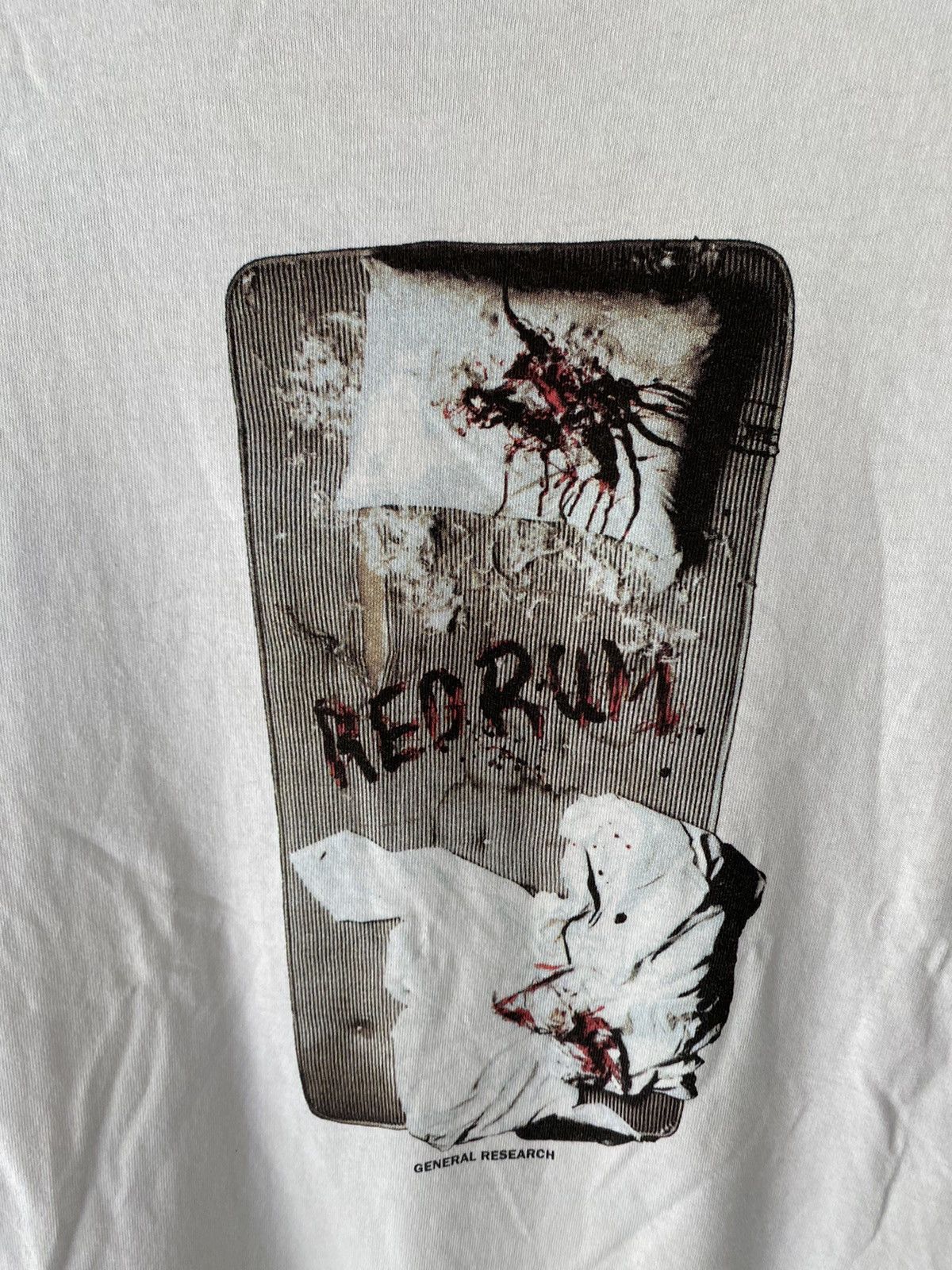 General Research SS98 Redrum poem tee Size US S / EU 44-46 / 1 - 4 Thumbnail