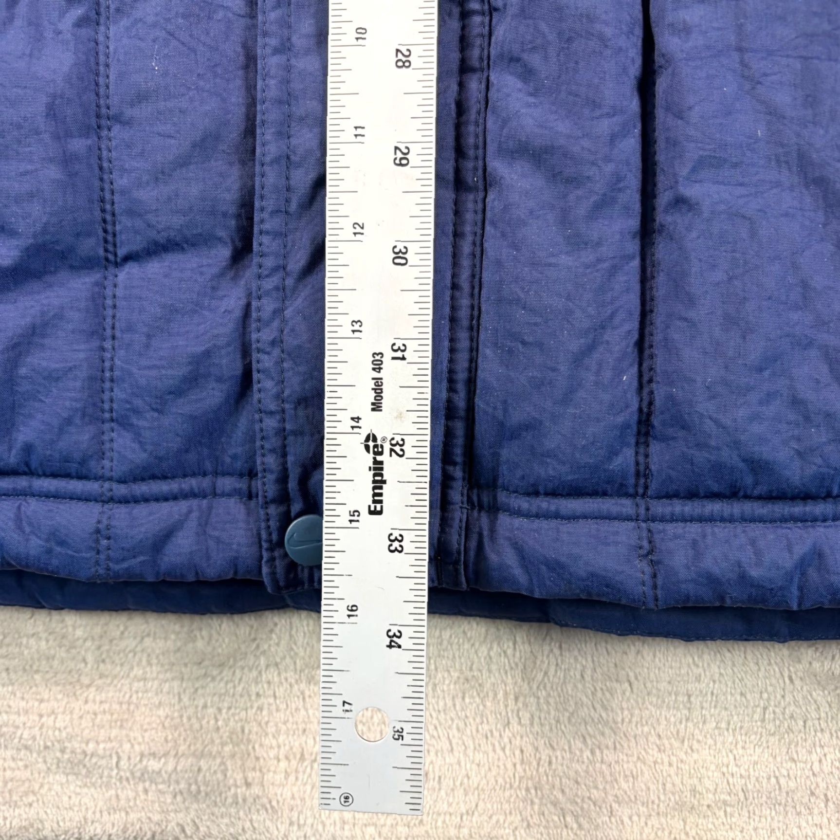 Nike VINTAGE Nike Puffer Jacket Blue 2XL Men Full Zip Swoosh Logo 90s Jacket Winter Fall Spring Clothing Size US XXL / EU 58 / 5 - 7 Thumbnail